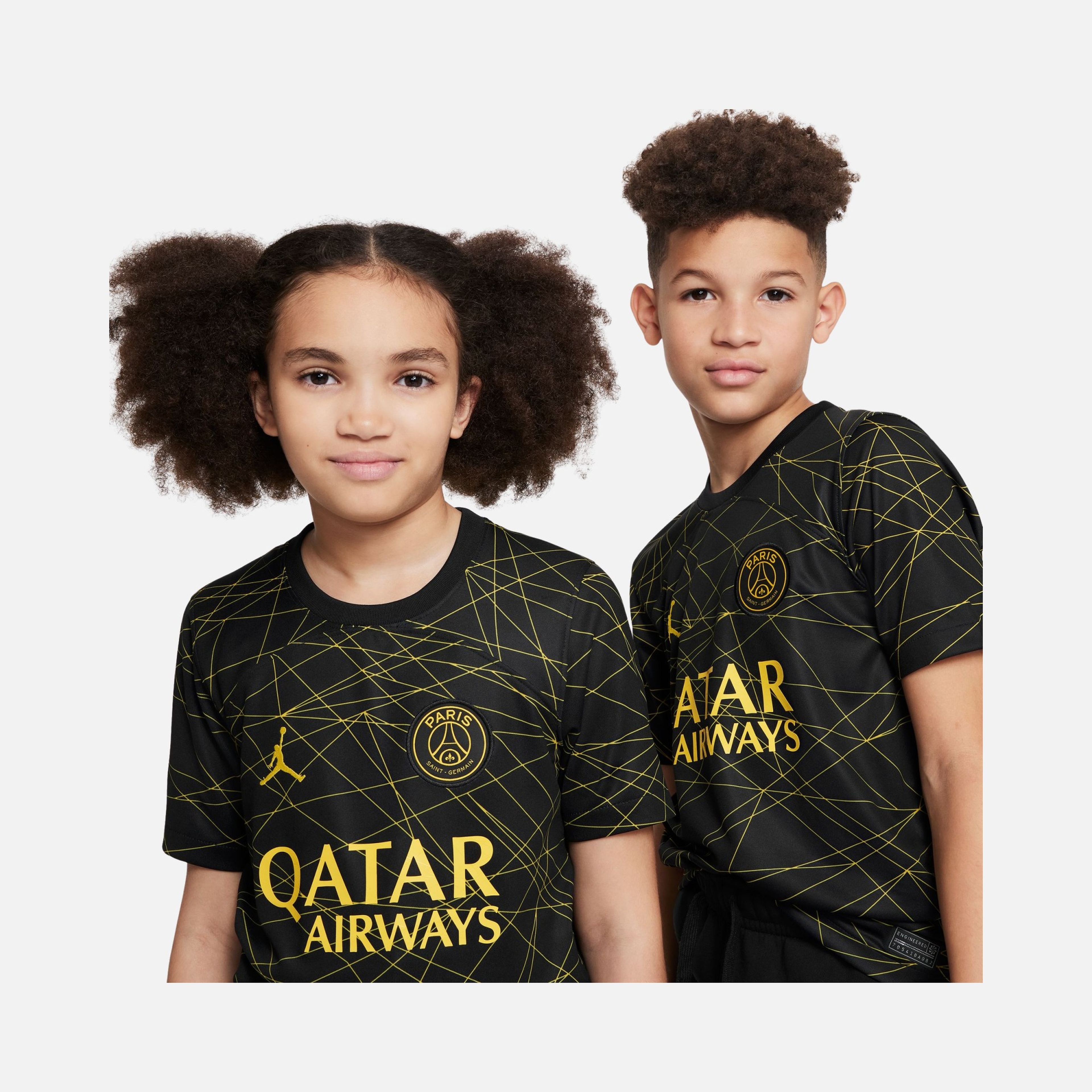Nike Paris Saint-Germain 2023-2024 Stadium Fourth Çocuk Forma