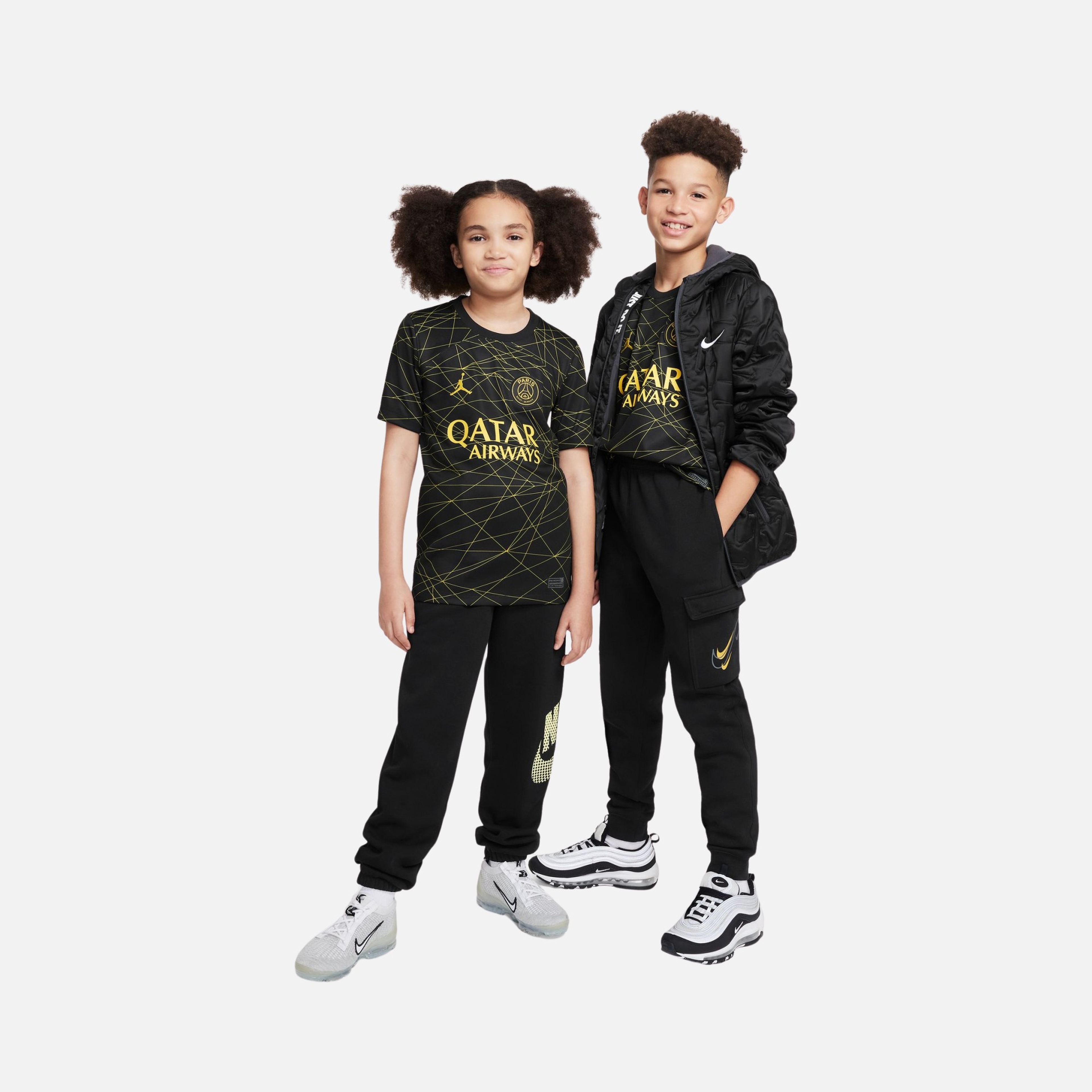 Nike Paris Saint-Germain 2023-2024 Stadium Fourth Çocuk Forma