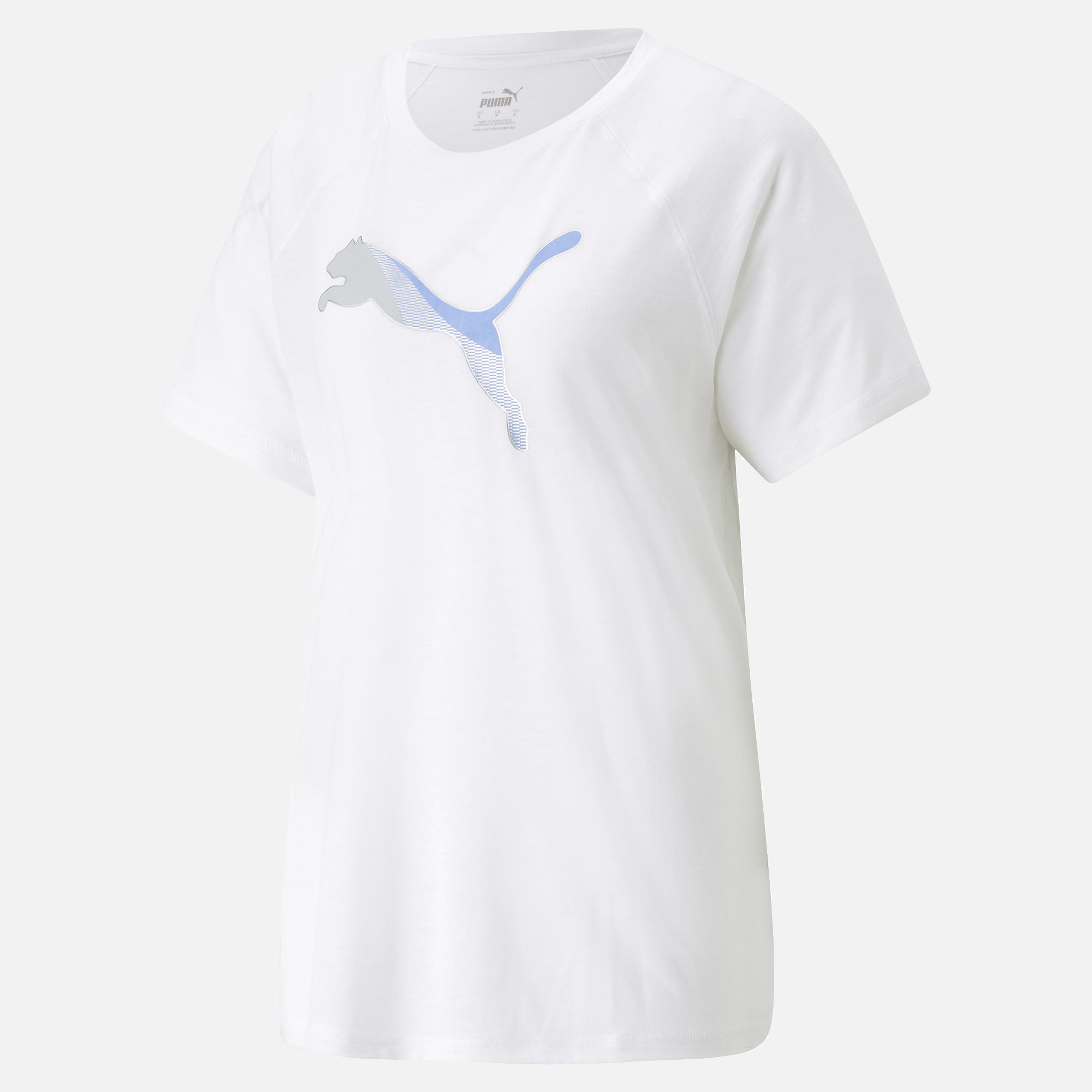 Puma Sportswear Evostripe Graphics Logo Short-Sleeve Kadın Tişört