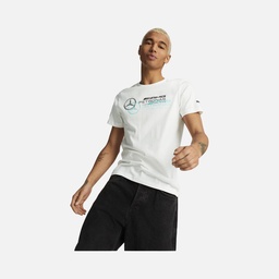 Puma Sportswear Mercedes-AMG Petronas Motor Sporları Logo Short-Sleeve Erkek Tişört