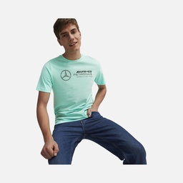 Puma Sportswear Mercedes-AMG Petronas Motorsport F1 Essentials Logo Short-Seeve Erkek Tişört