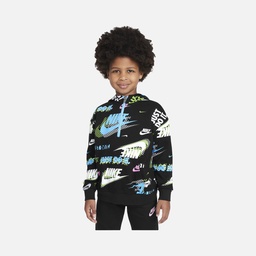 Nike Sportswear Active Joy French Terry Pullover Half-Zip Hoodie Çocuk Sweatshirt