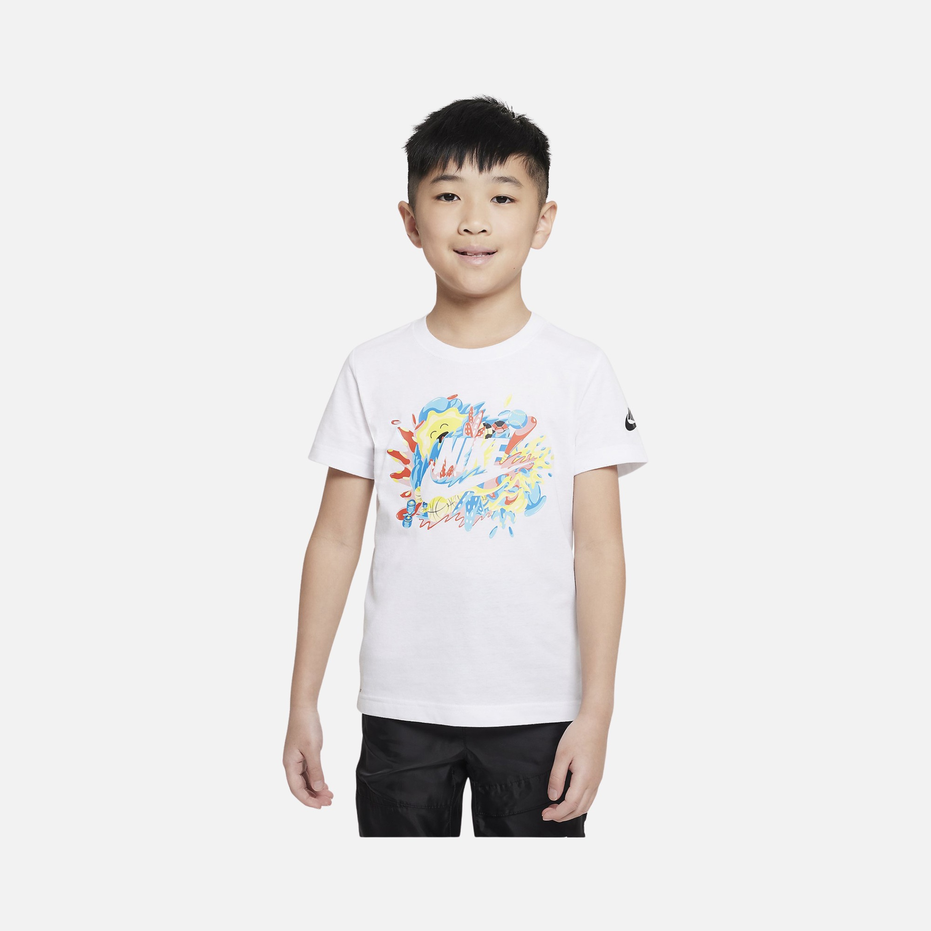 Nike Sportswear Futura Sport Splash Short-Sleeve Çocuk Tişört