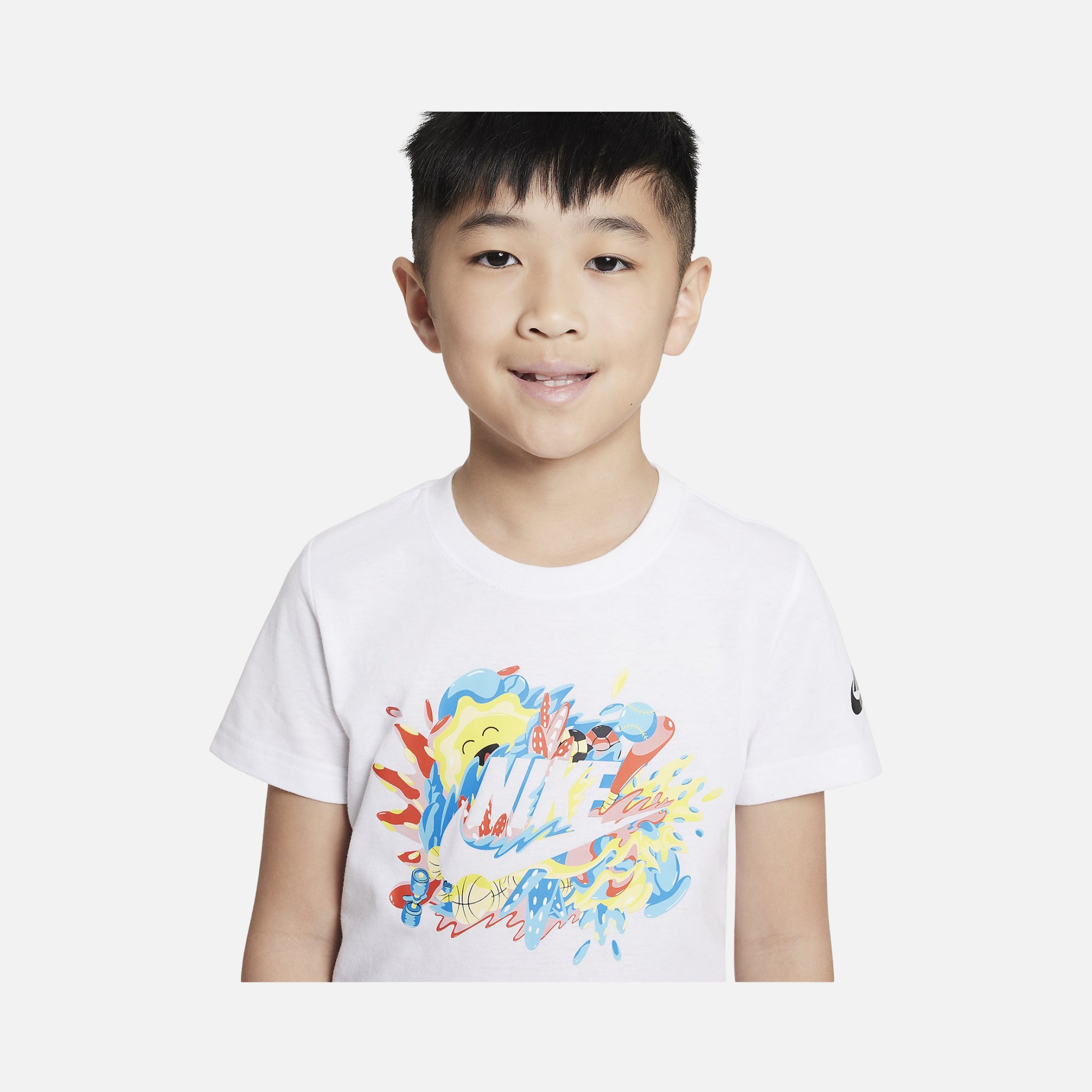 Nike Sportswear Futura Sport Splash Short-Sleeve Çocuk Tişört
