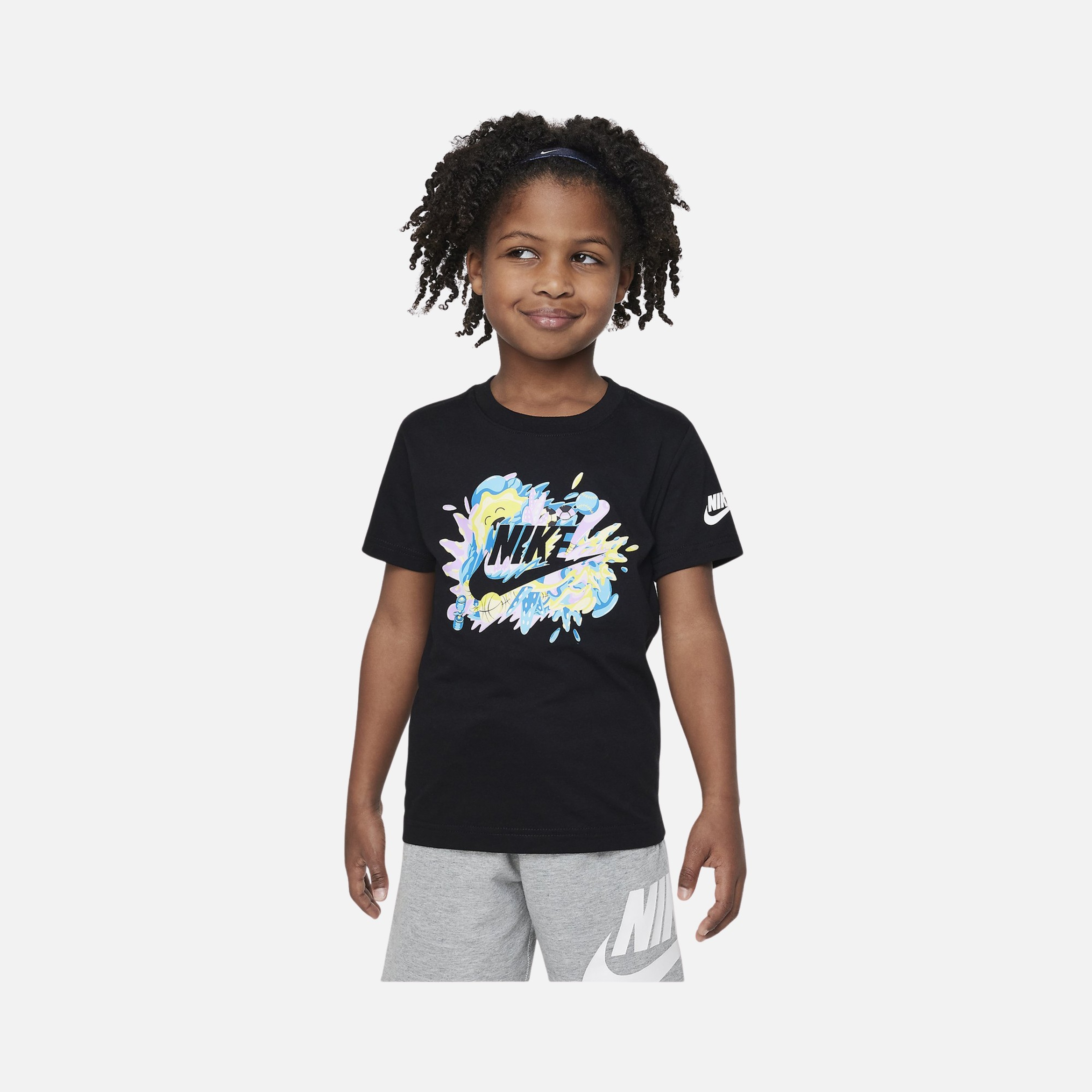 Nike Sportswear Futura Sport Splash Short-Sleeve Çocuk Tişört