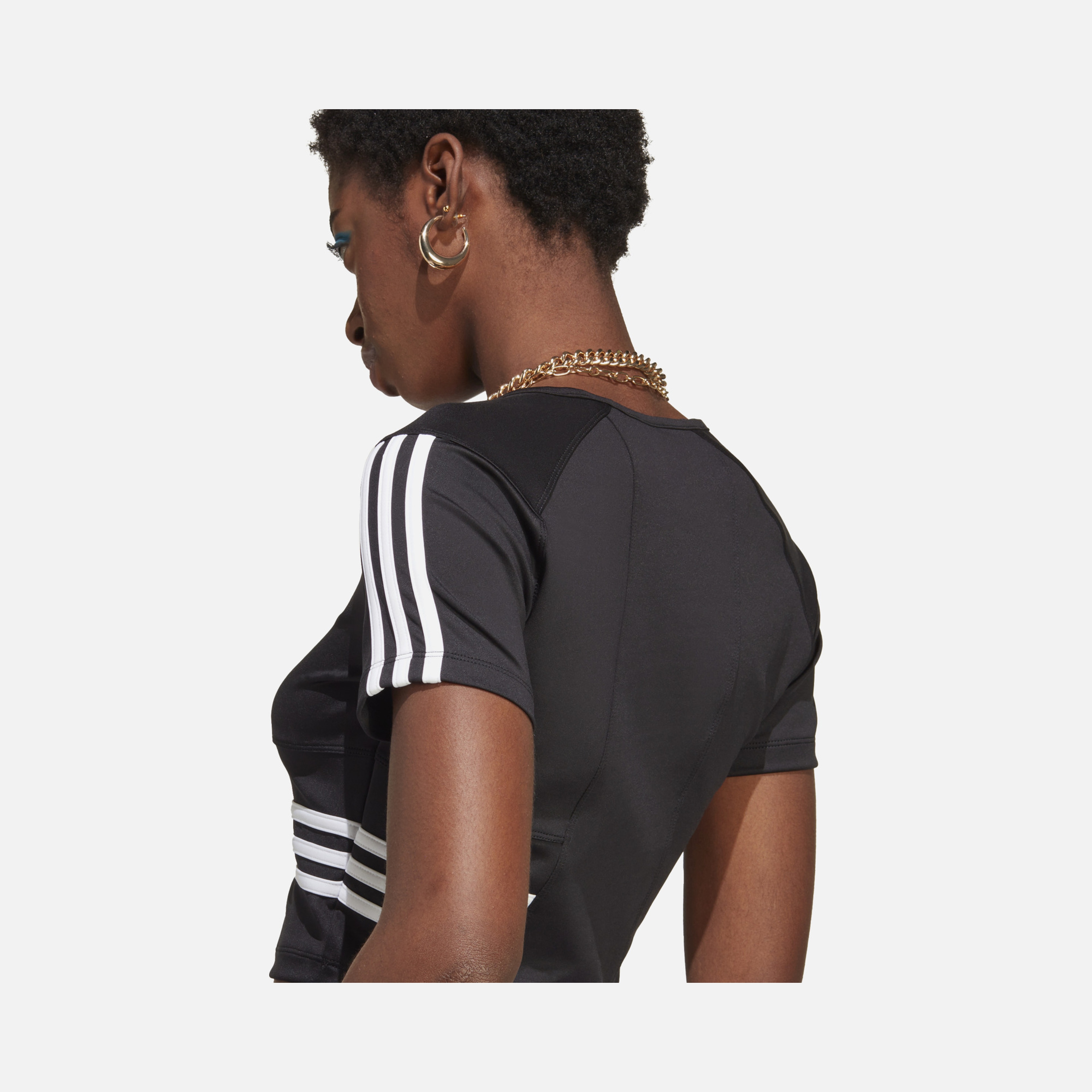 adidas Sportswear 3-Stripes Trefoil Short-Sleeve Kadın Tişört