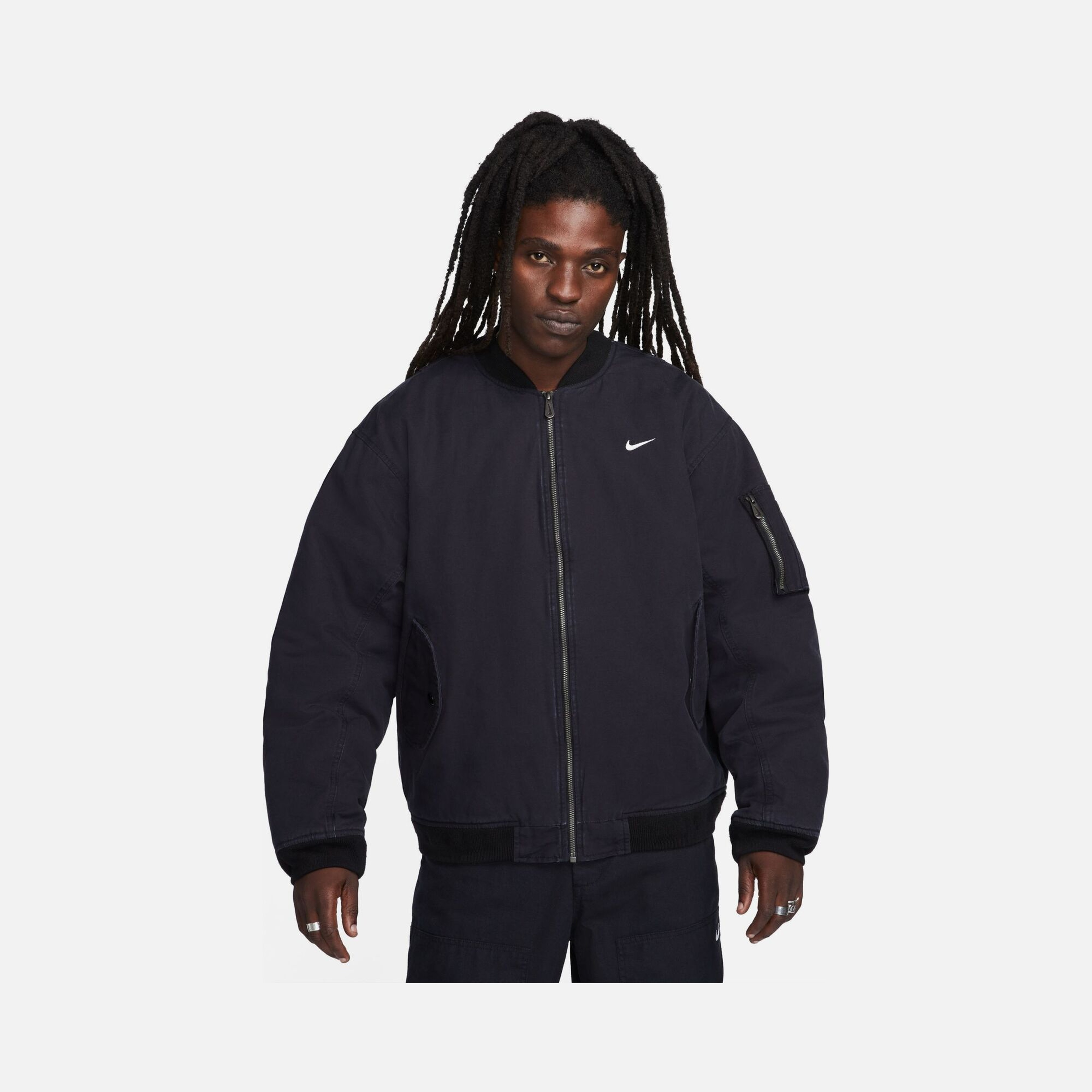 Nike Life Flight Therma-Fit ADV Woven Bomber Full-Zip Erkek Ceket