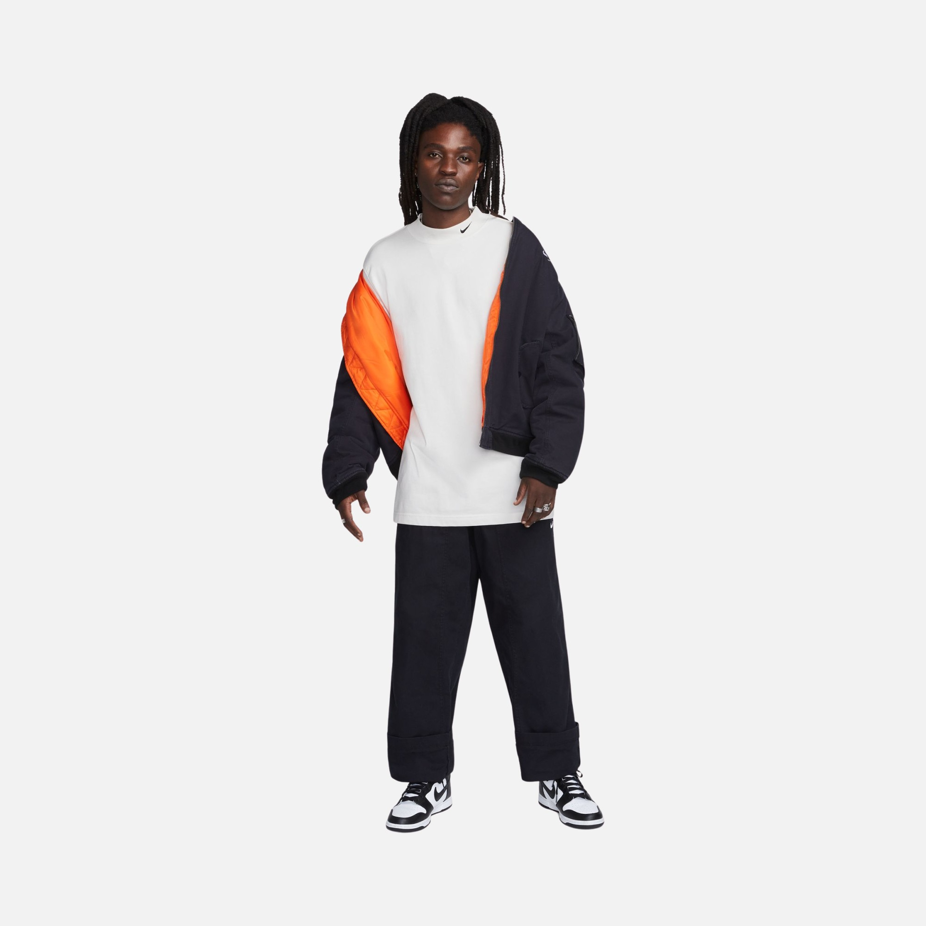 Nike Life Flight Therma-Fit ADV Woven Bomber Full-Zip Erkek Ceket