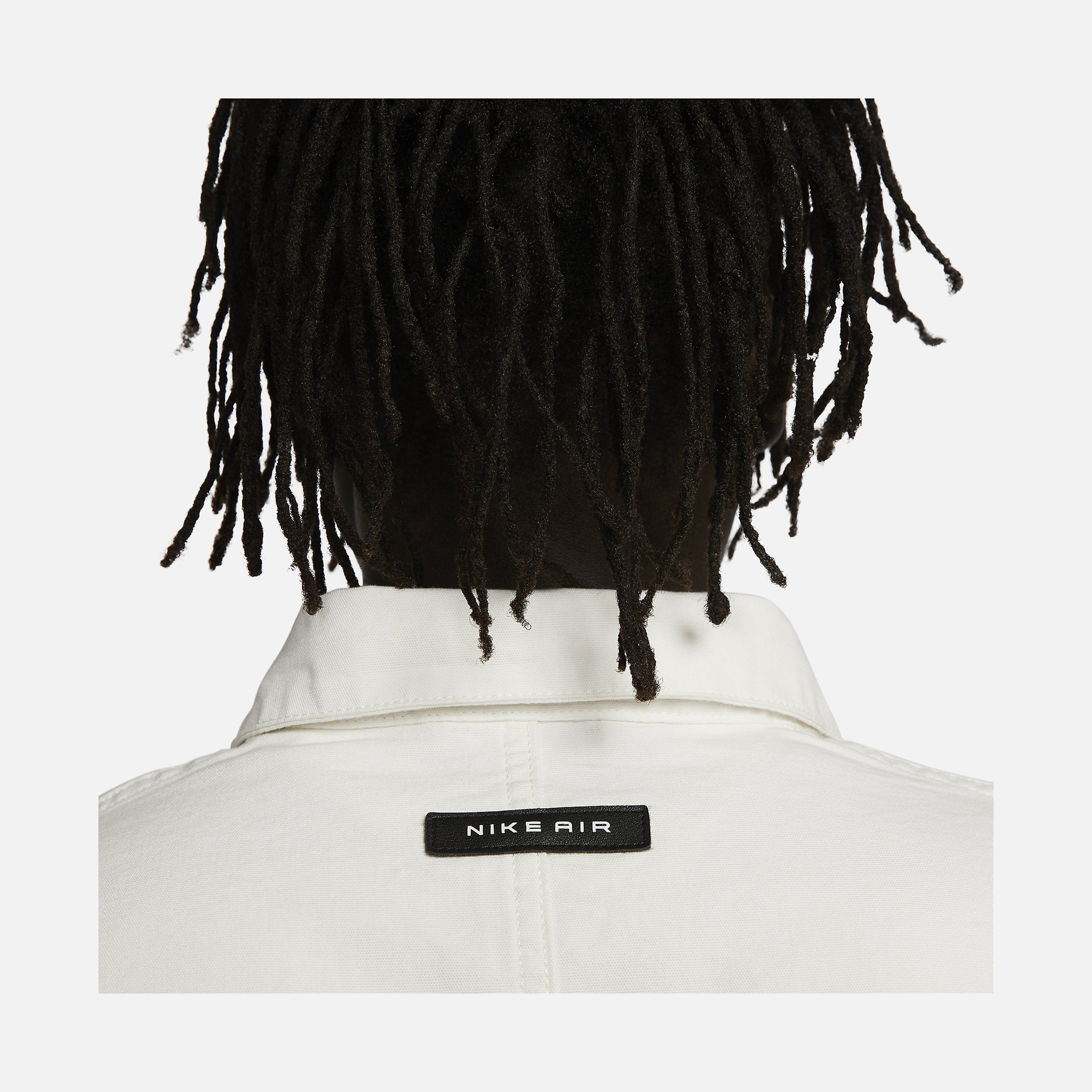 Nike Sportswear Air Woven Over Full-Zip Short-Sleeve Erkek Gömlek