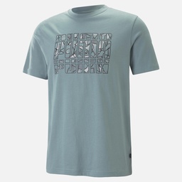 Puma Sportswear Summer Logo Graphics Short-Sleeve Erkek Tişört
