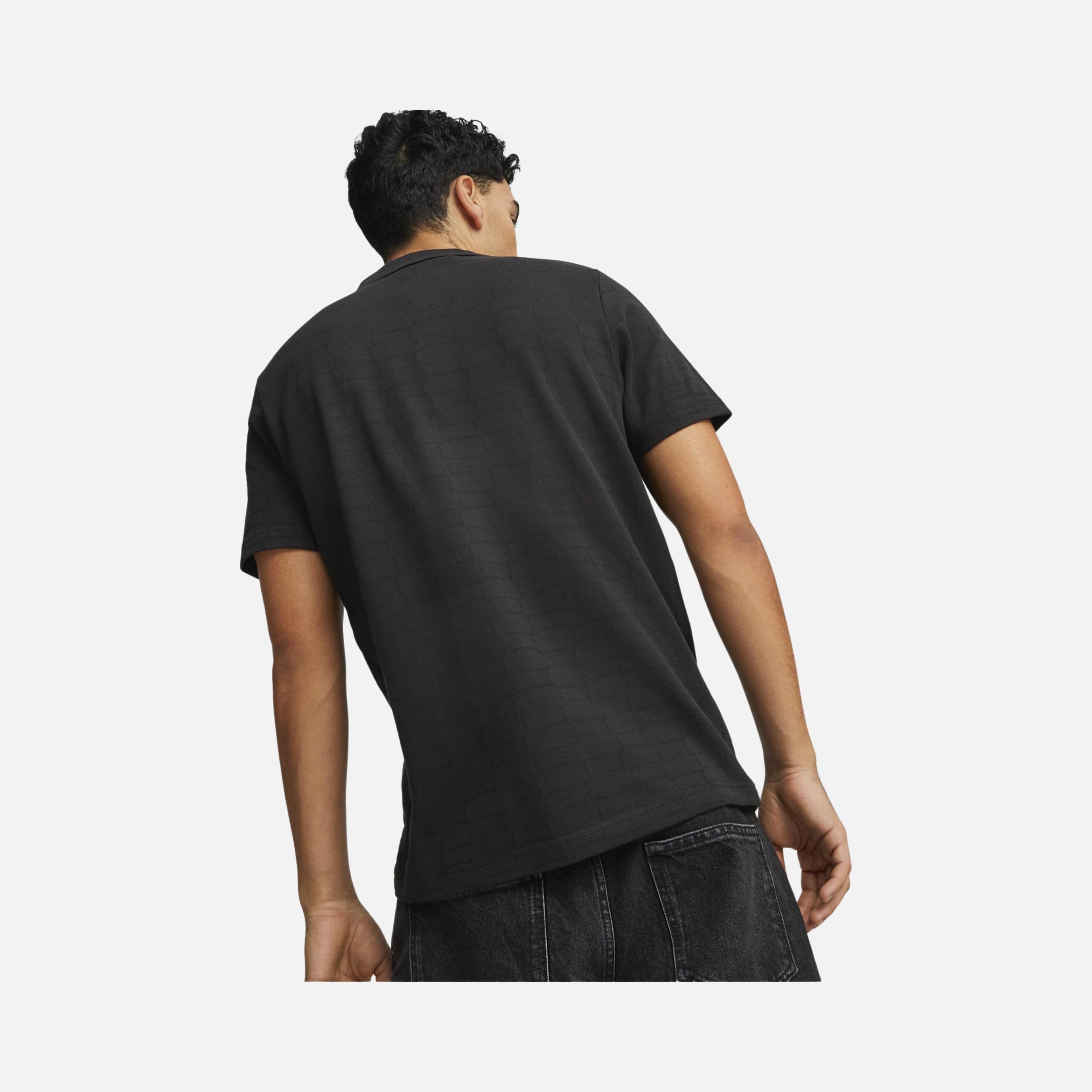 Puma Sportswear Ferrari Style Polo 1/2 Zip Short-Sleeve Erkek Tişört