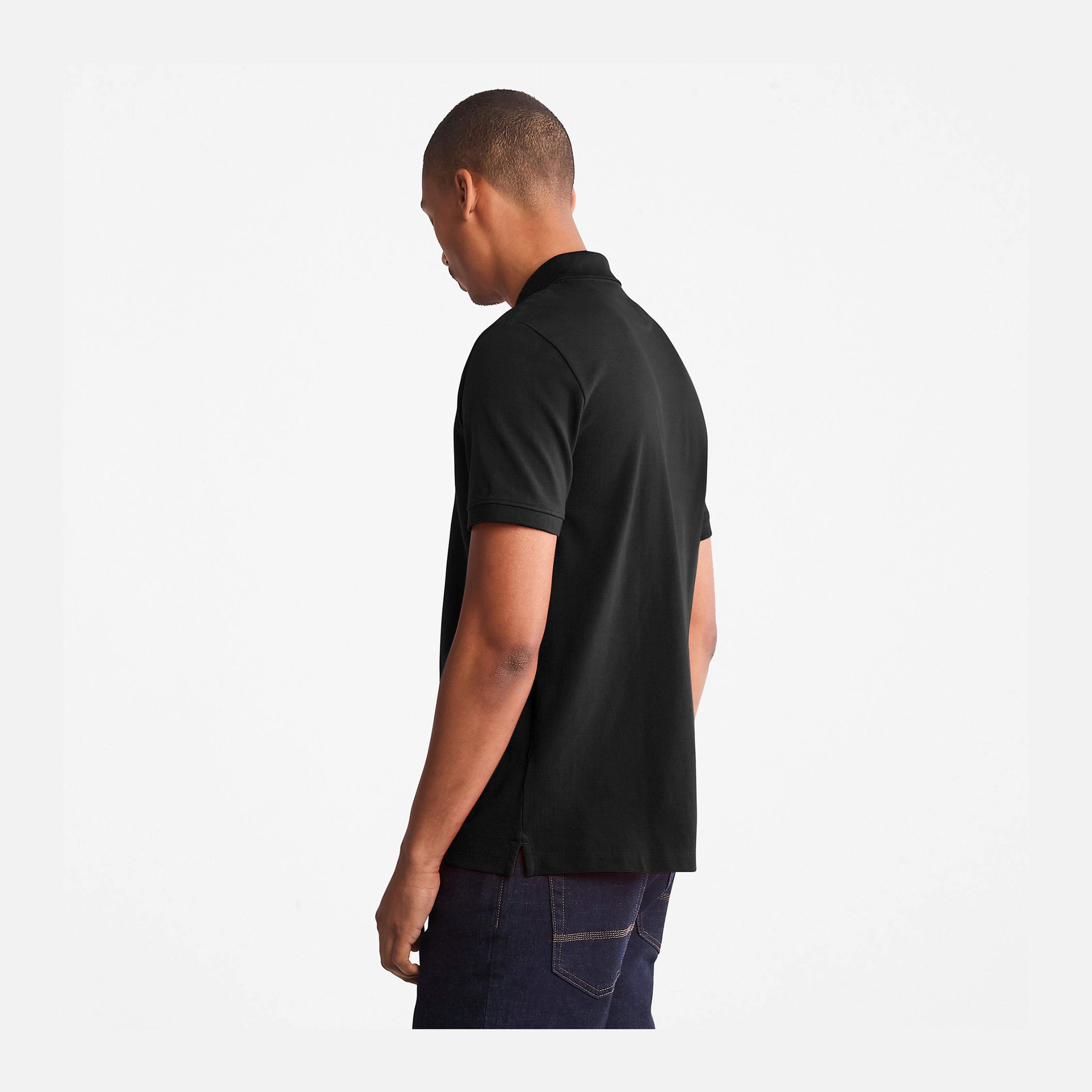 Timberland Sportswear Millers River Pique Short-Sleeve Polo Erkek Tişört