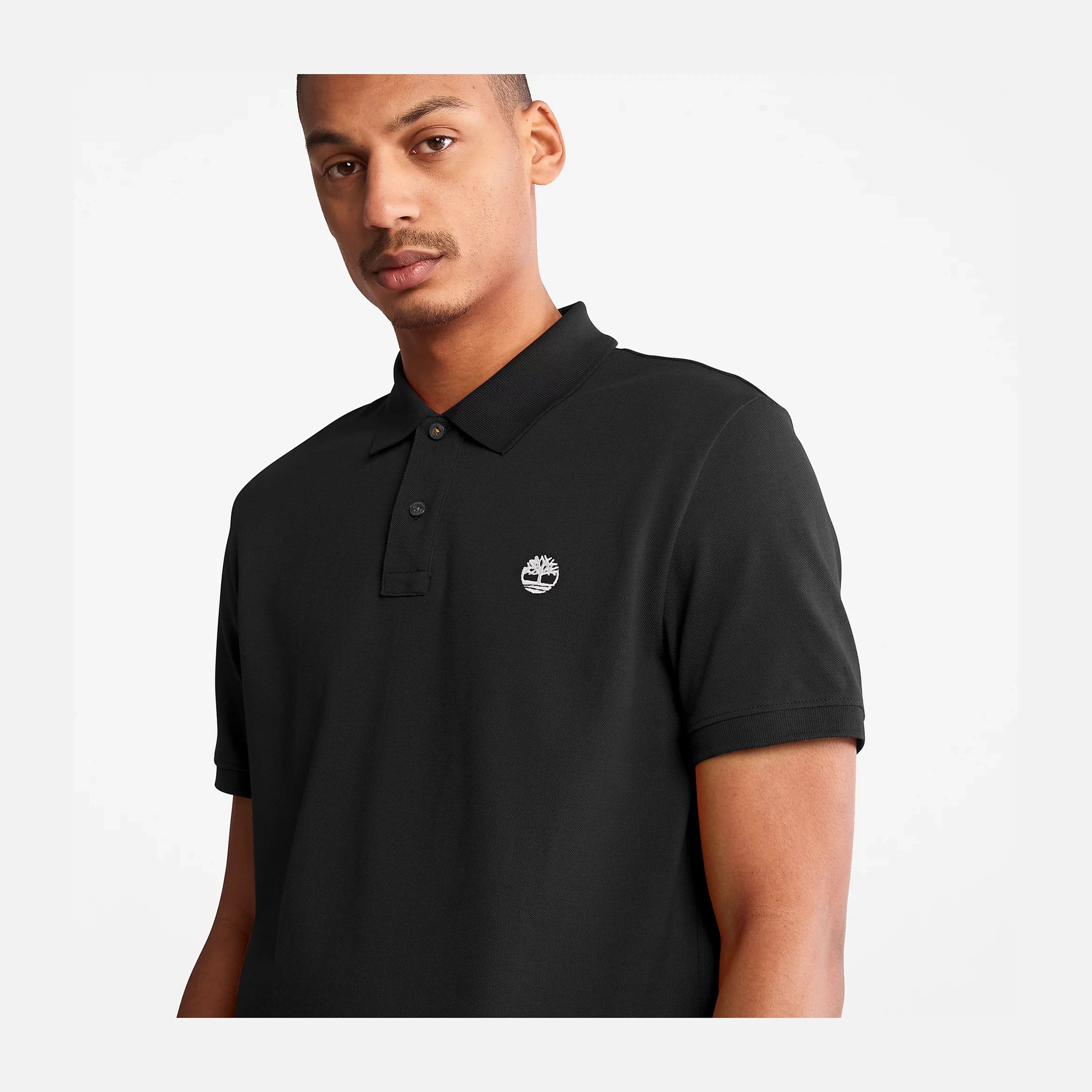 Timberland Sportswear Millers River Pique Short-Sleeve Polo Erkek Tişört