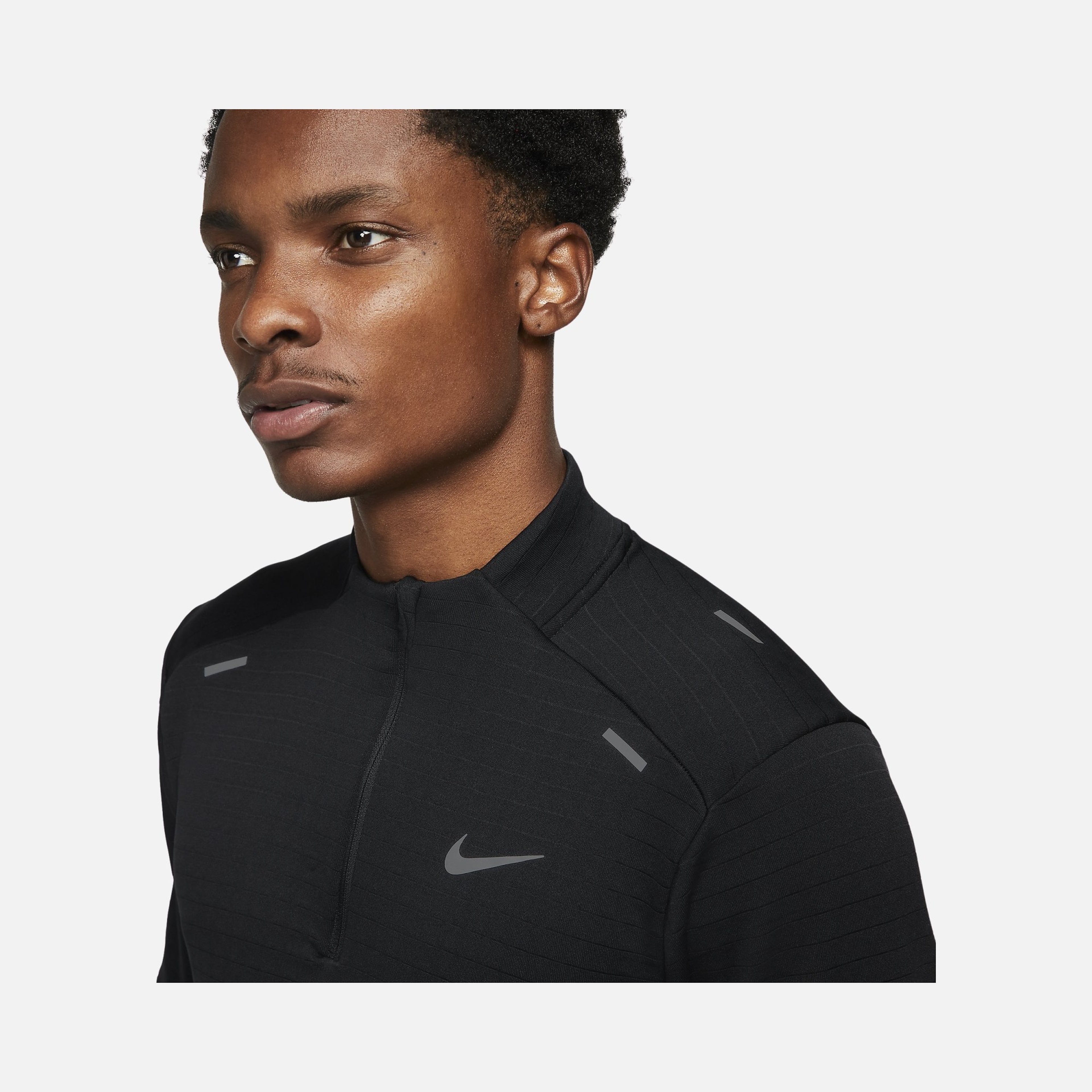 Nike Therma-Fit Repel 1/2-Zip Running Long-Sleeve Erkek Tişört