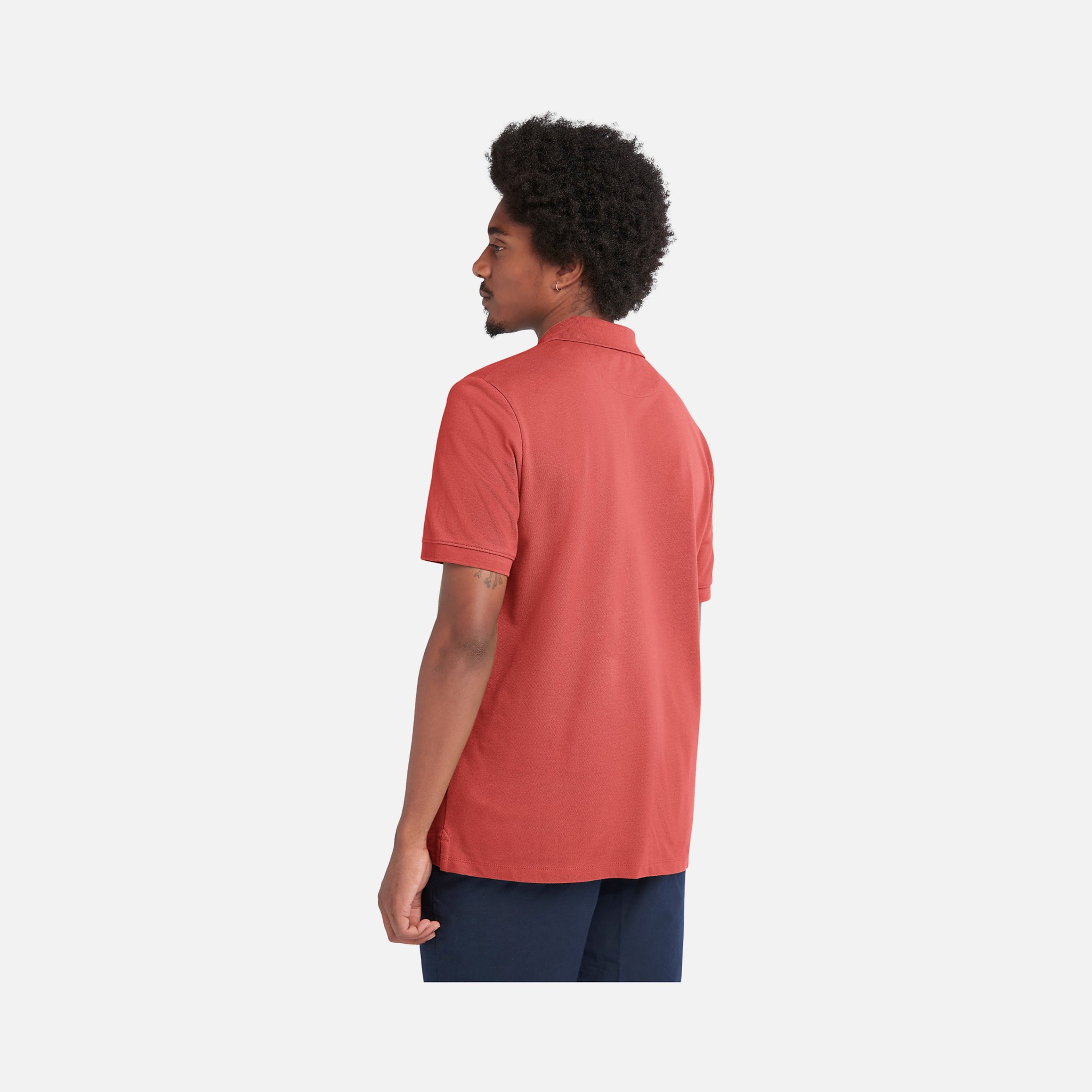 Timberland Sportswear Millers River Pique Short-Sleeve Polo Erkek Tişört