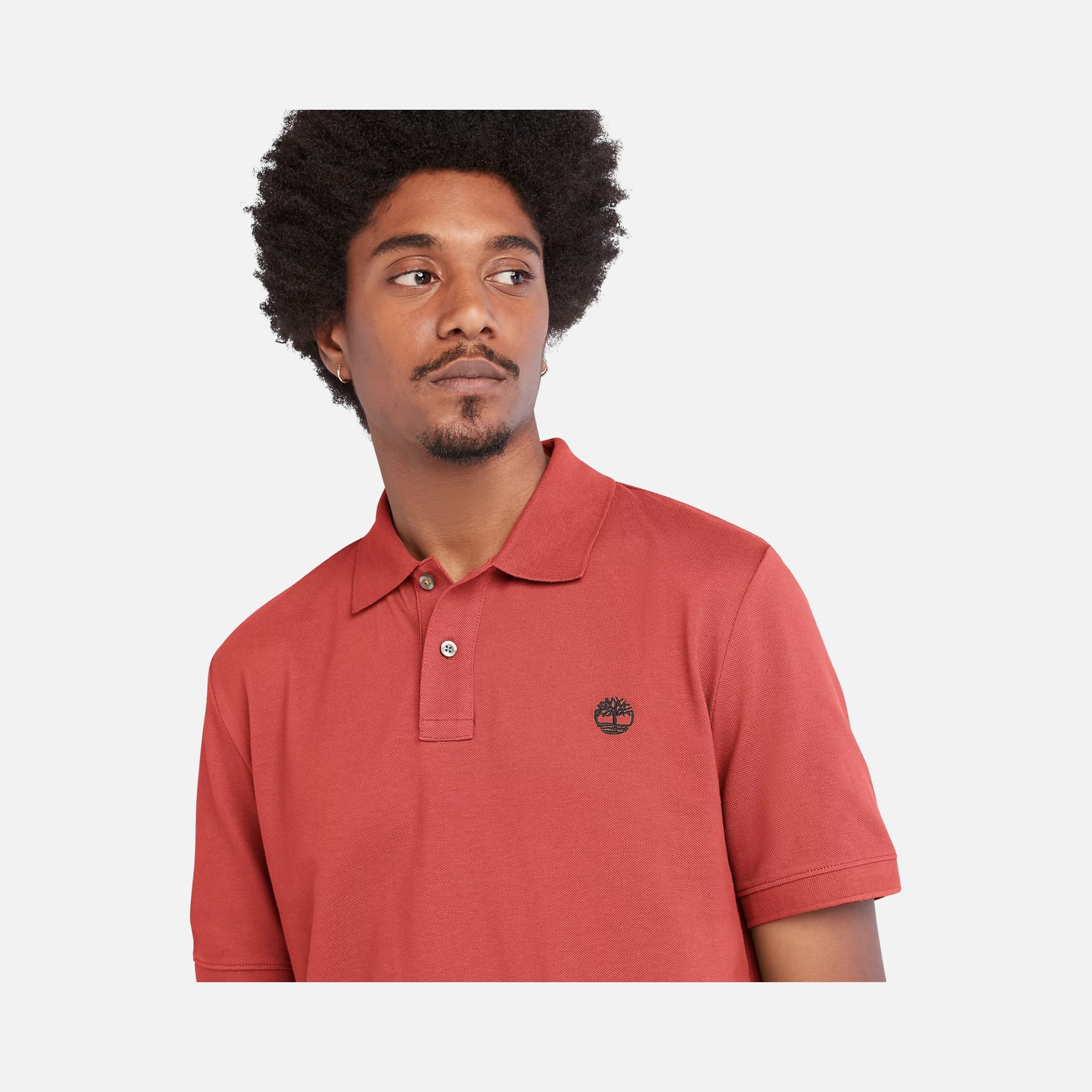 Timberland Sportswear Millers River Pique Short-Sleeve Polo Erkek Tişört