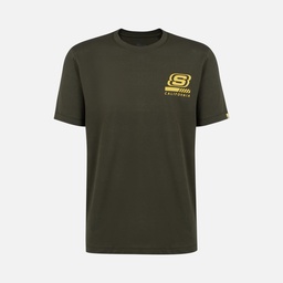 Skechers Chest Logo Short-Sleeve Erkek Tişört