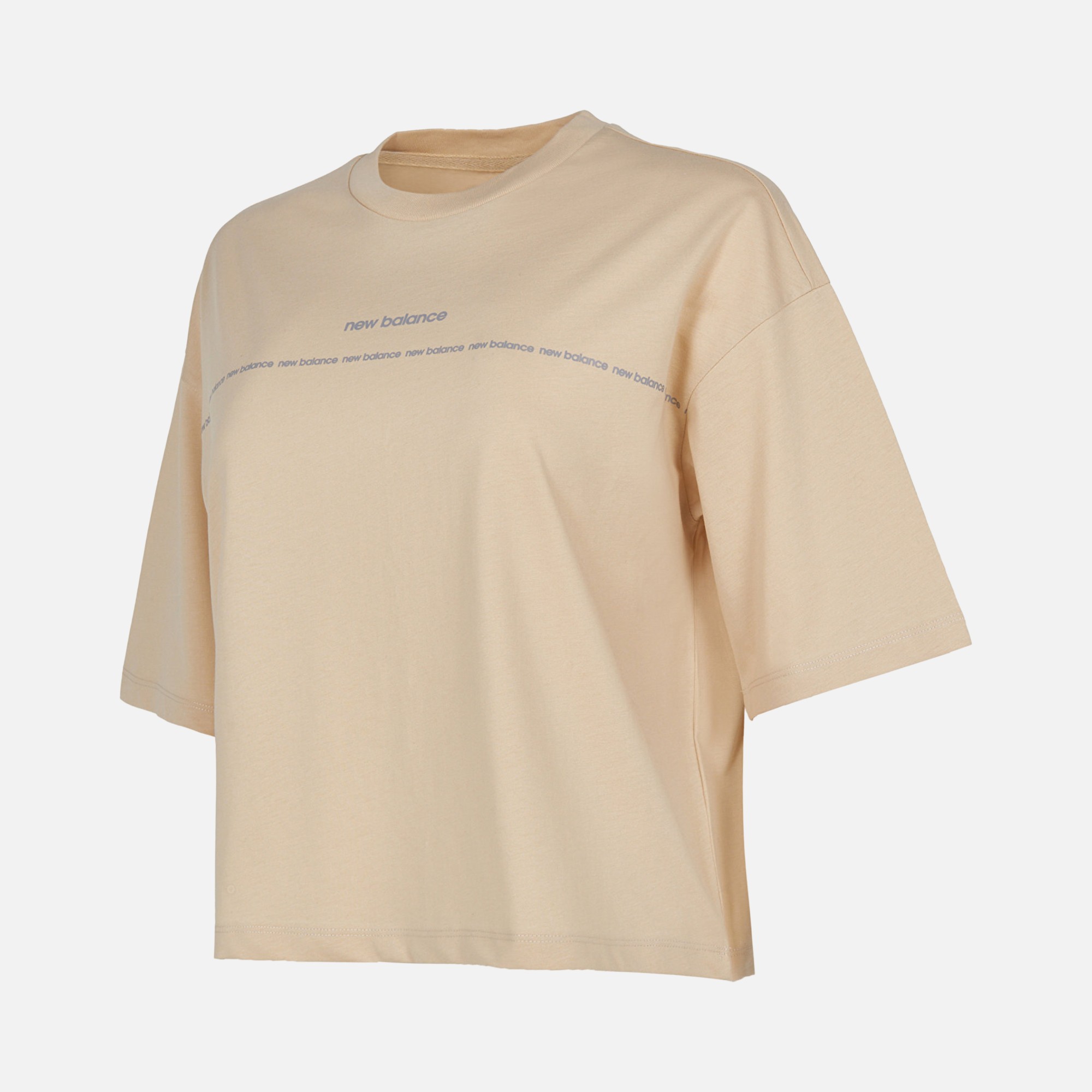 New Balance Sportswear WNT1349 Cropped Short-Sleeve Kadın Tişört