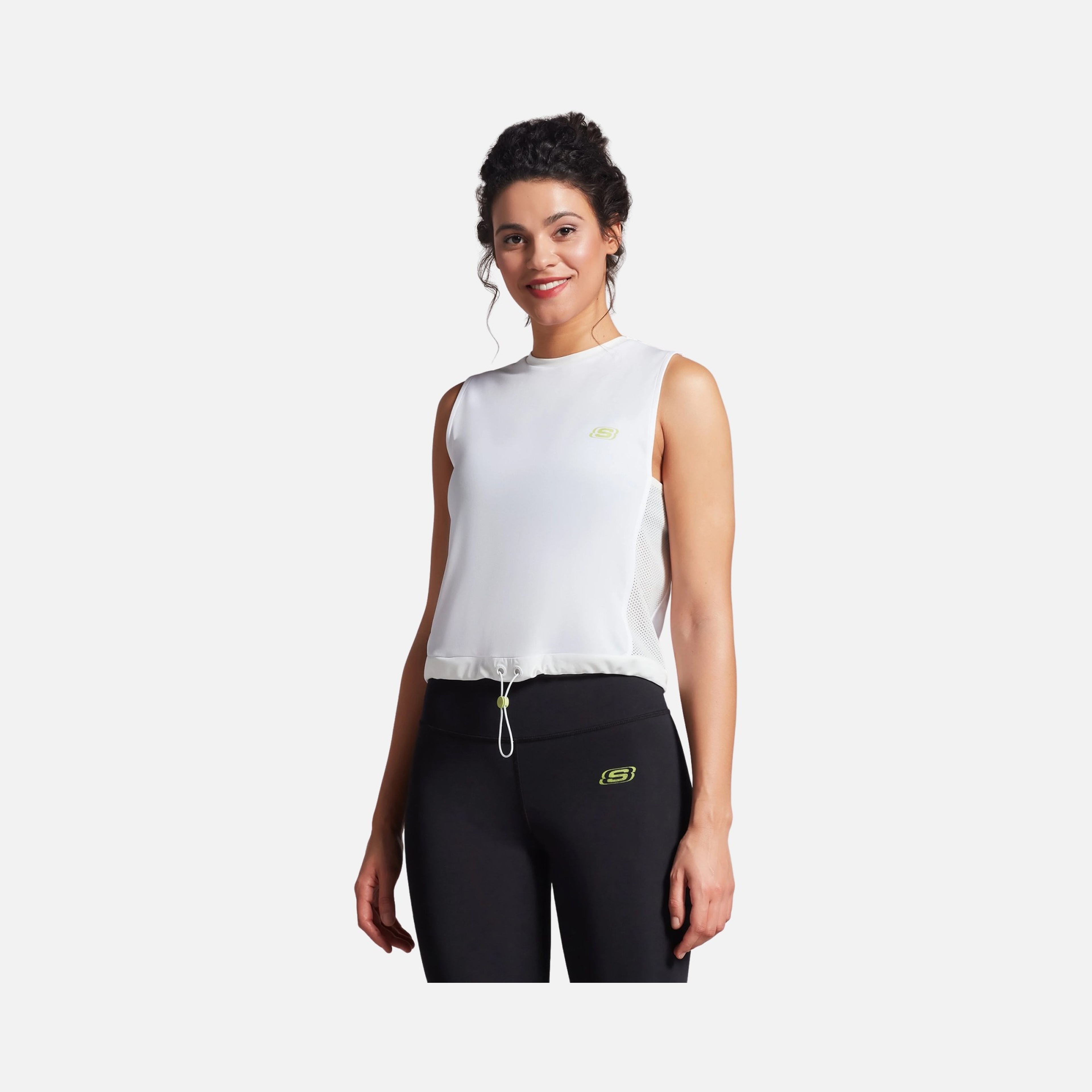 Skechers Performance Coll. Mesh Detailed Sleeveless Kadın Tişört