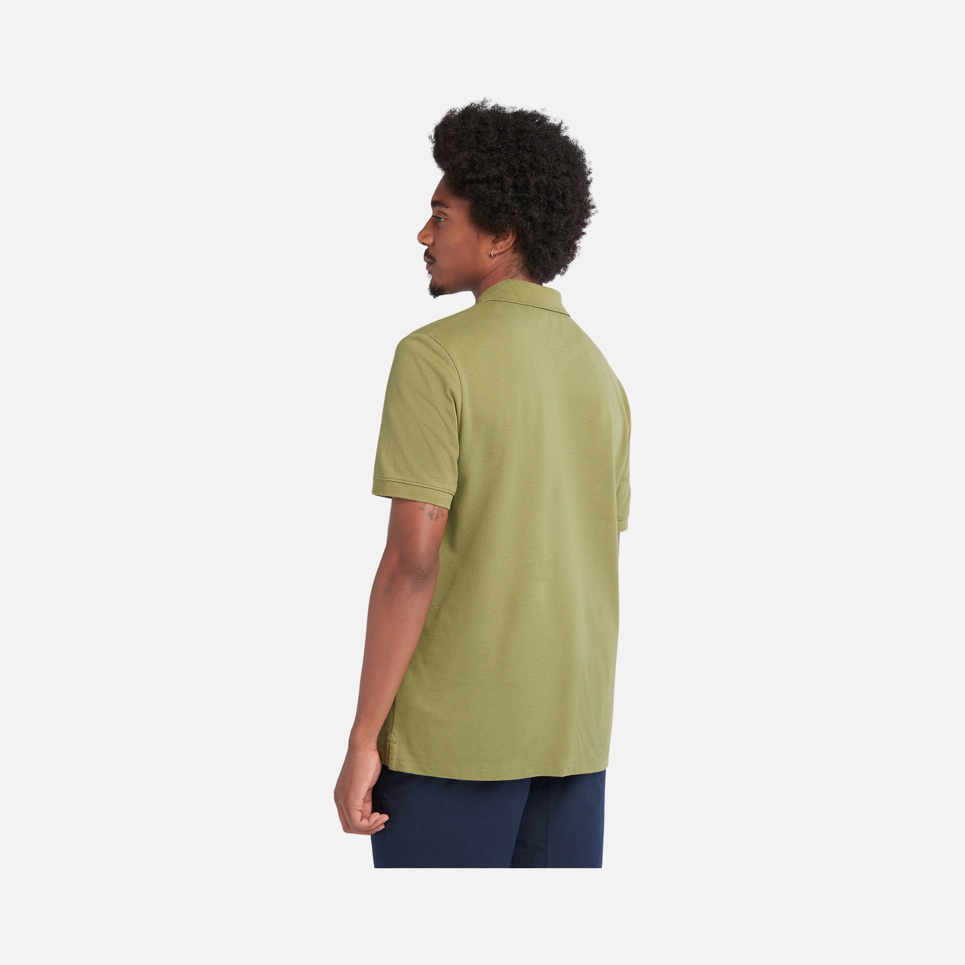 Timberland Sportswear Millers River Pique Short-Sleeve Polo Erkek Tişört