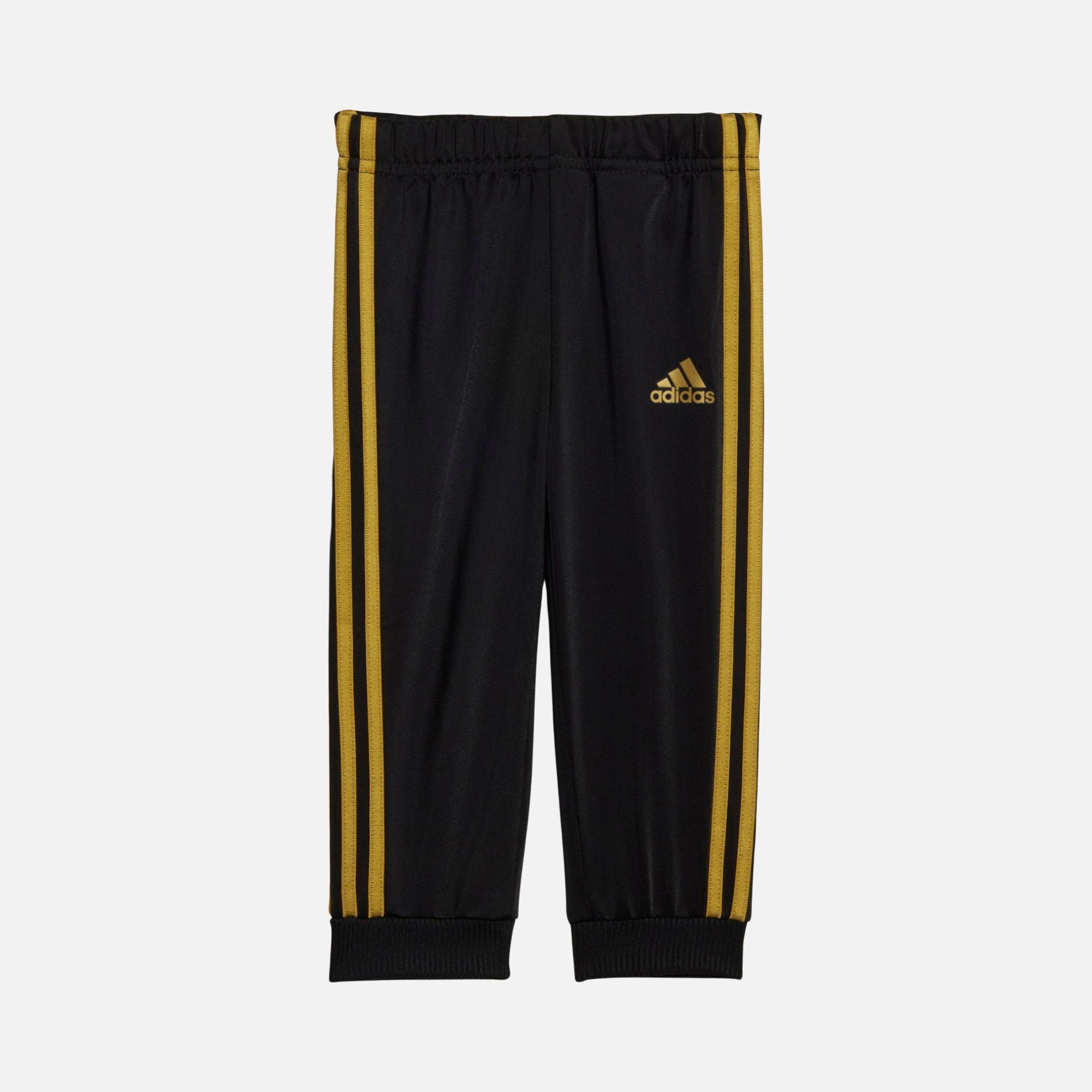 adidas Sportswear Essentials Shiny 3-Stripes Full-Zipp Çocuk Eşofman Takımı