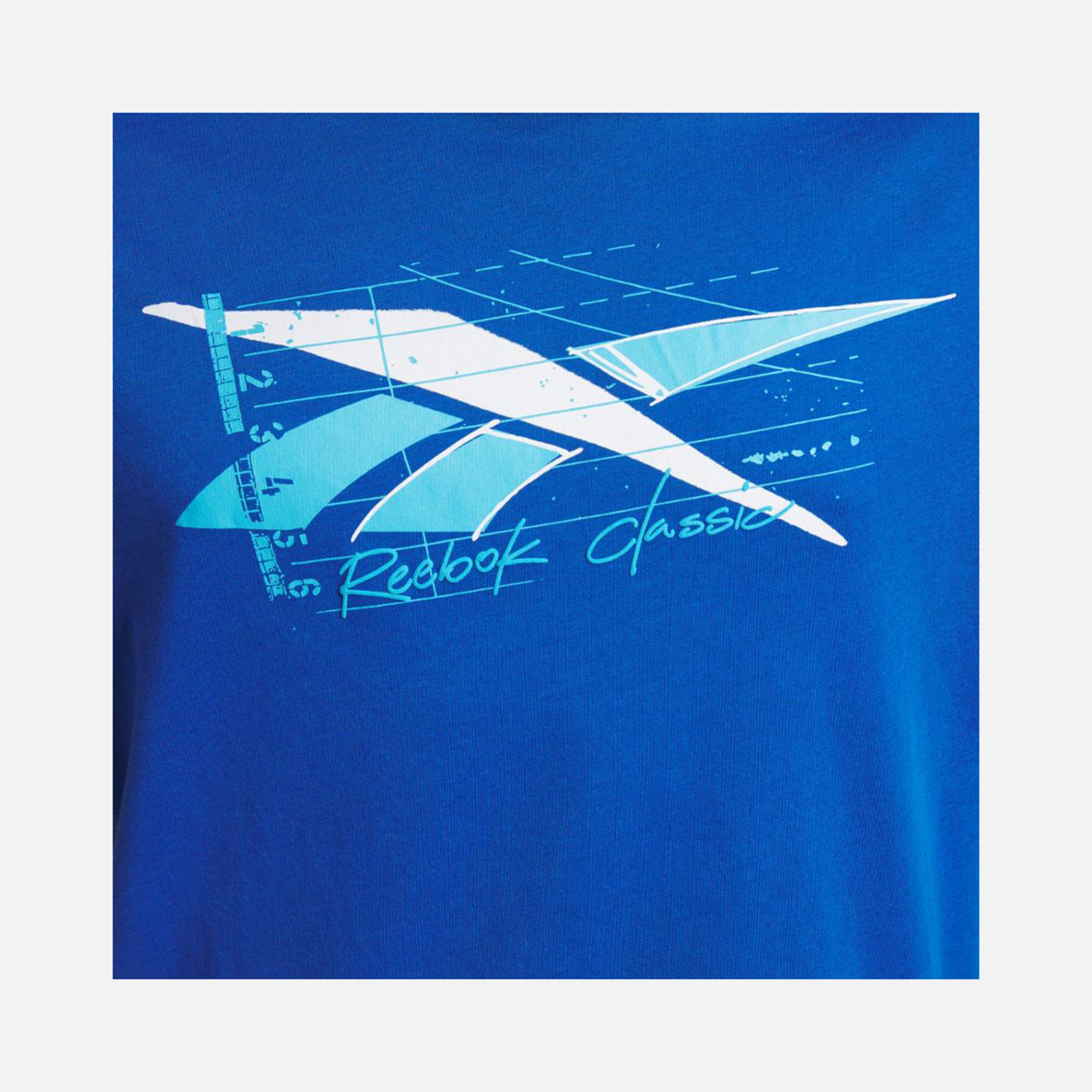 Reebok Sportswear Track Vector Graphic Short-Sleeve Erkek Tişört