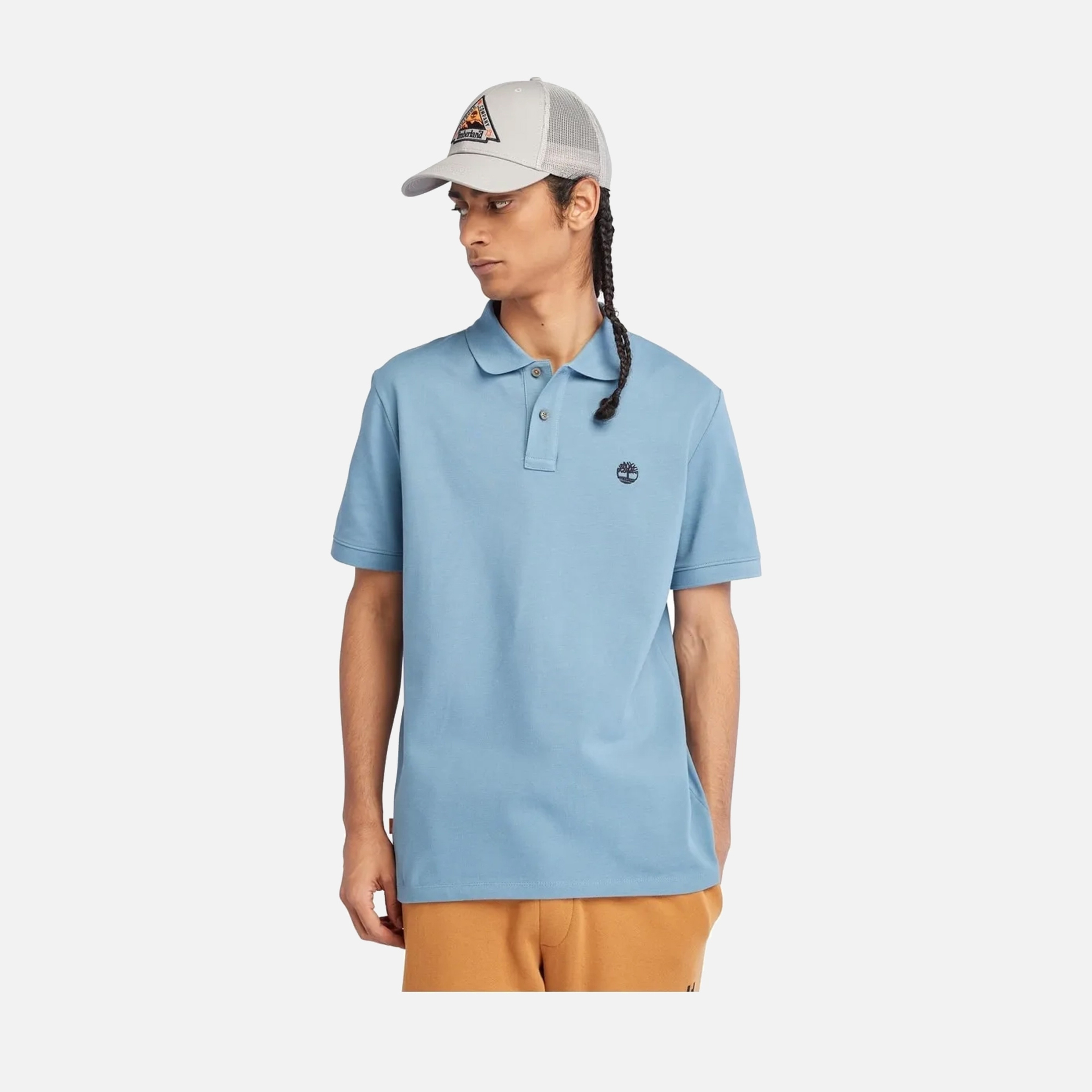 Timberland Sportswear Millers River Pique Short-Sleeve Polo Erkek Tişört