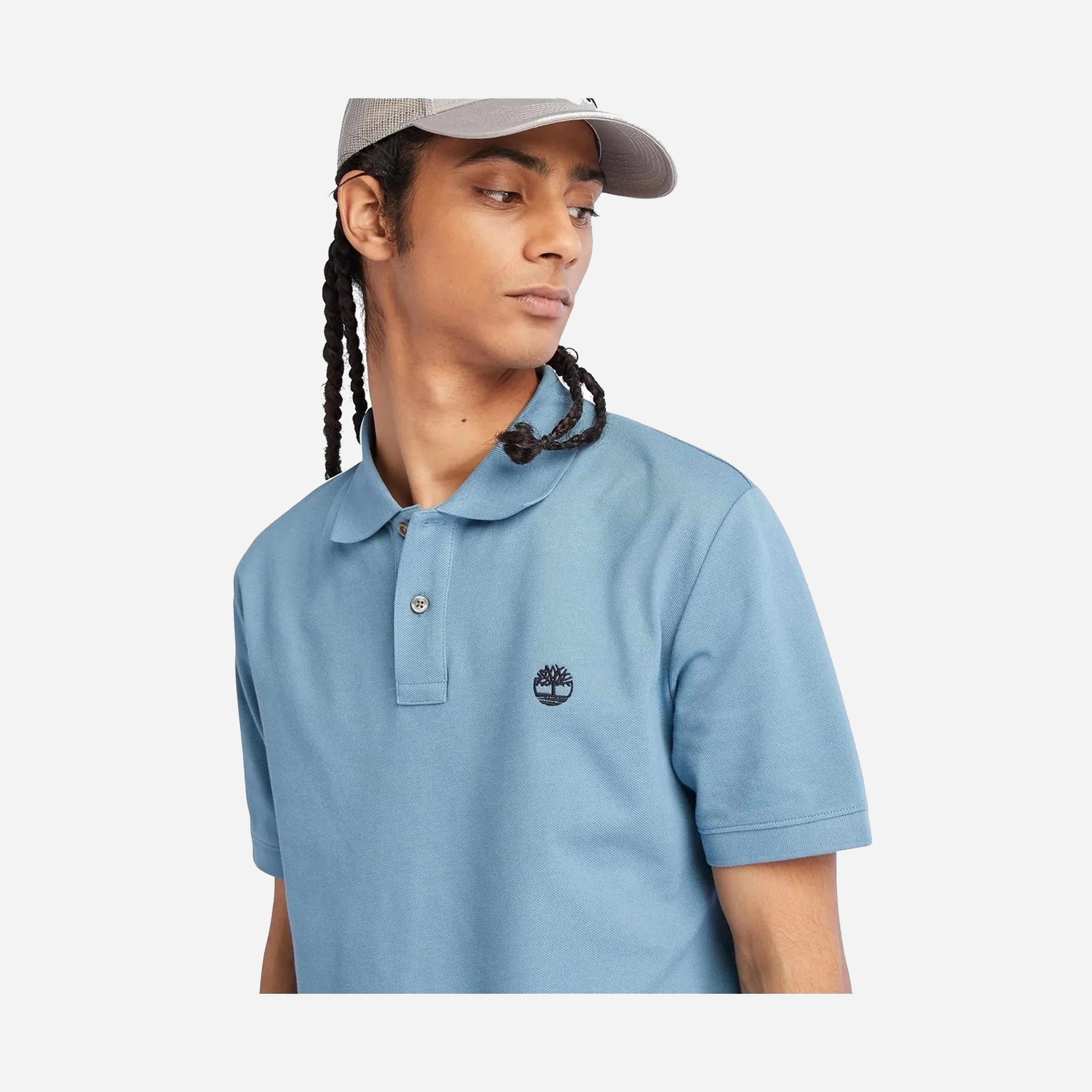 Timberland Sportswear Millers River Pique Short-Sleeve Polo Erkek Tişört