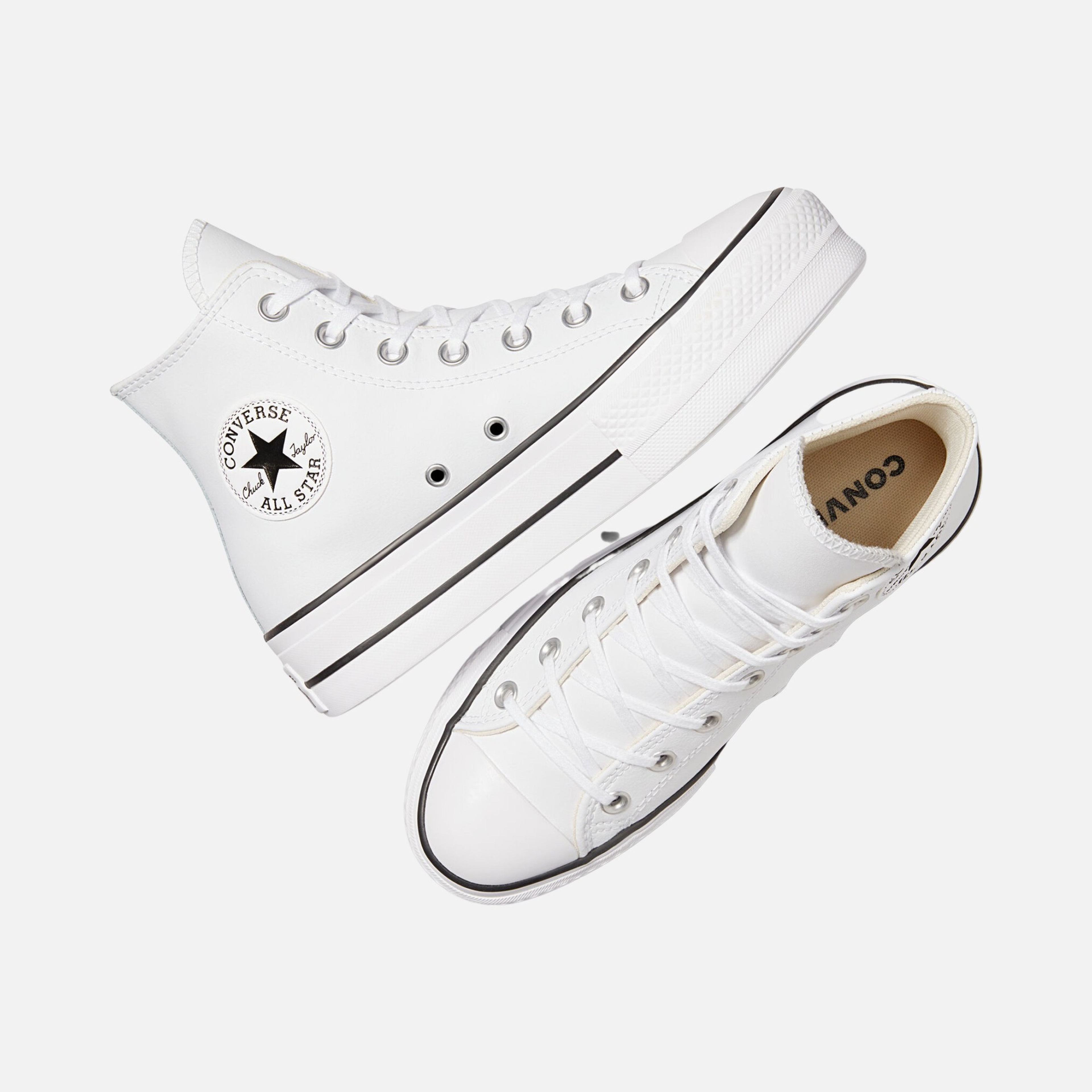 Converse Chuck Taylor All Star Leather Platform Kadın Spor Ayakkabı