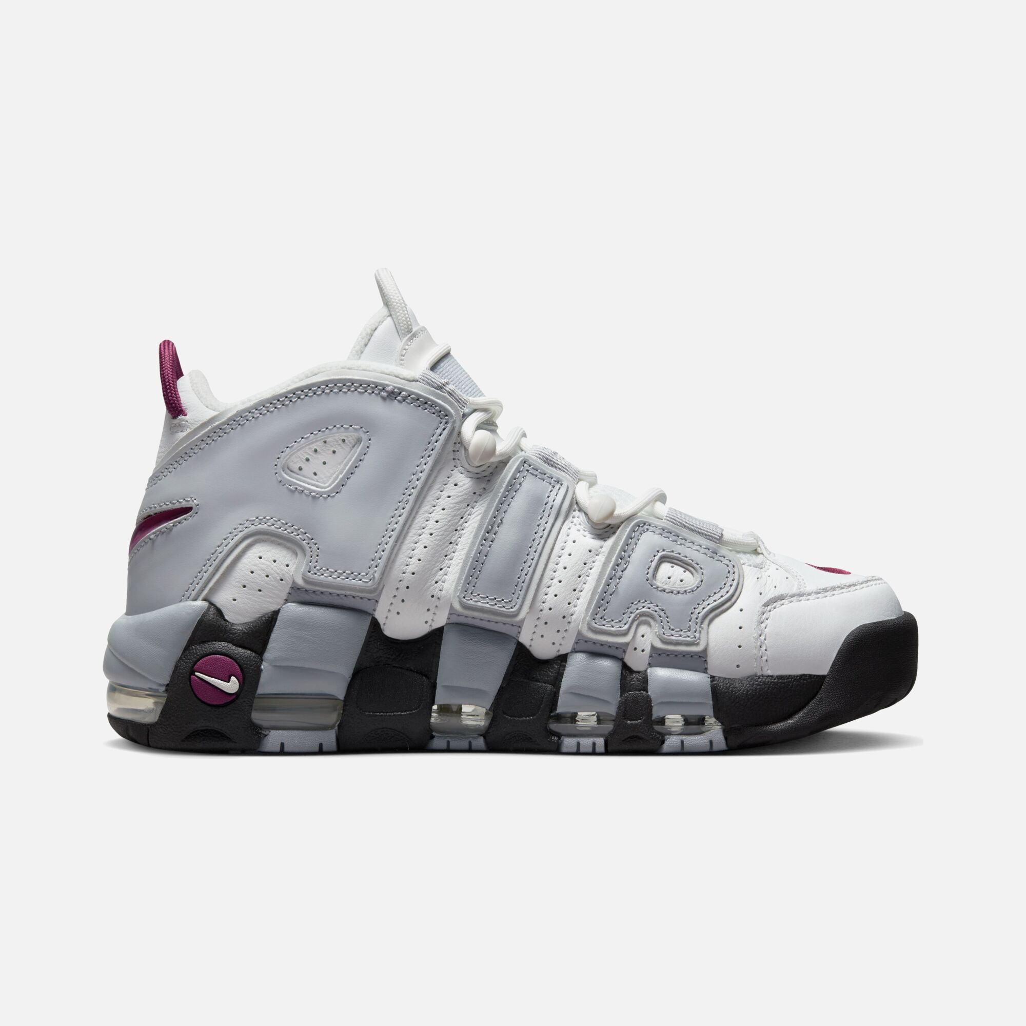 Nike Air More Uptempo グレー Nike Air More Uptempo ''An Off-Court Fave'' Kadın Spor Ayakkabı