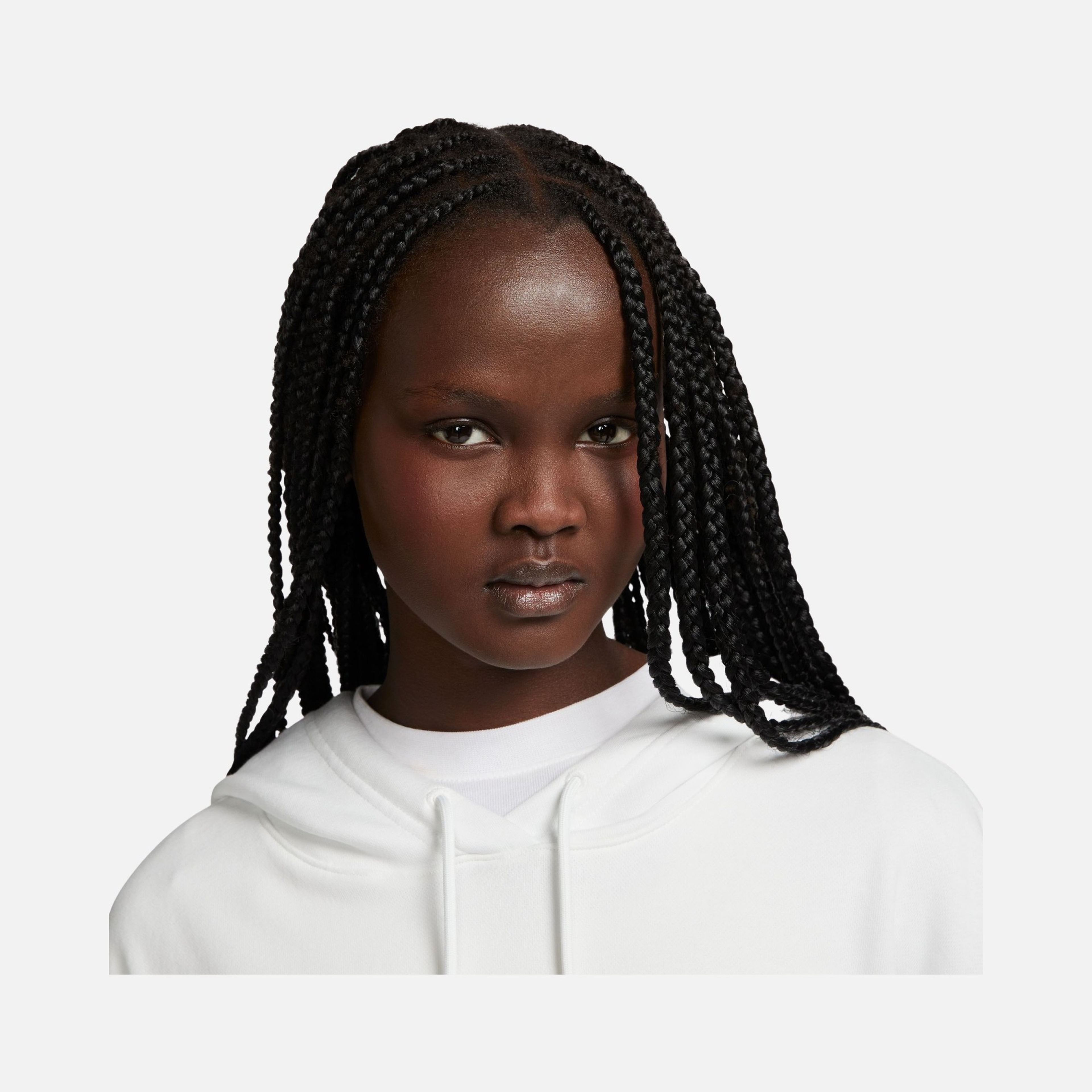 Nike Sportswear French Terry Oversized Fleece Pullover Hoodie Kadın Sweatshirt