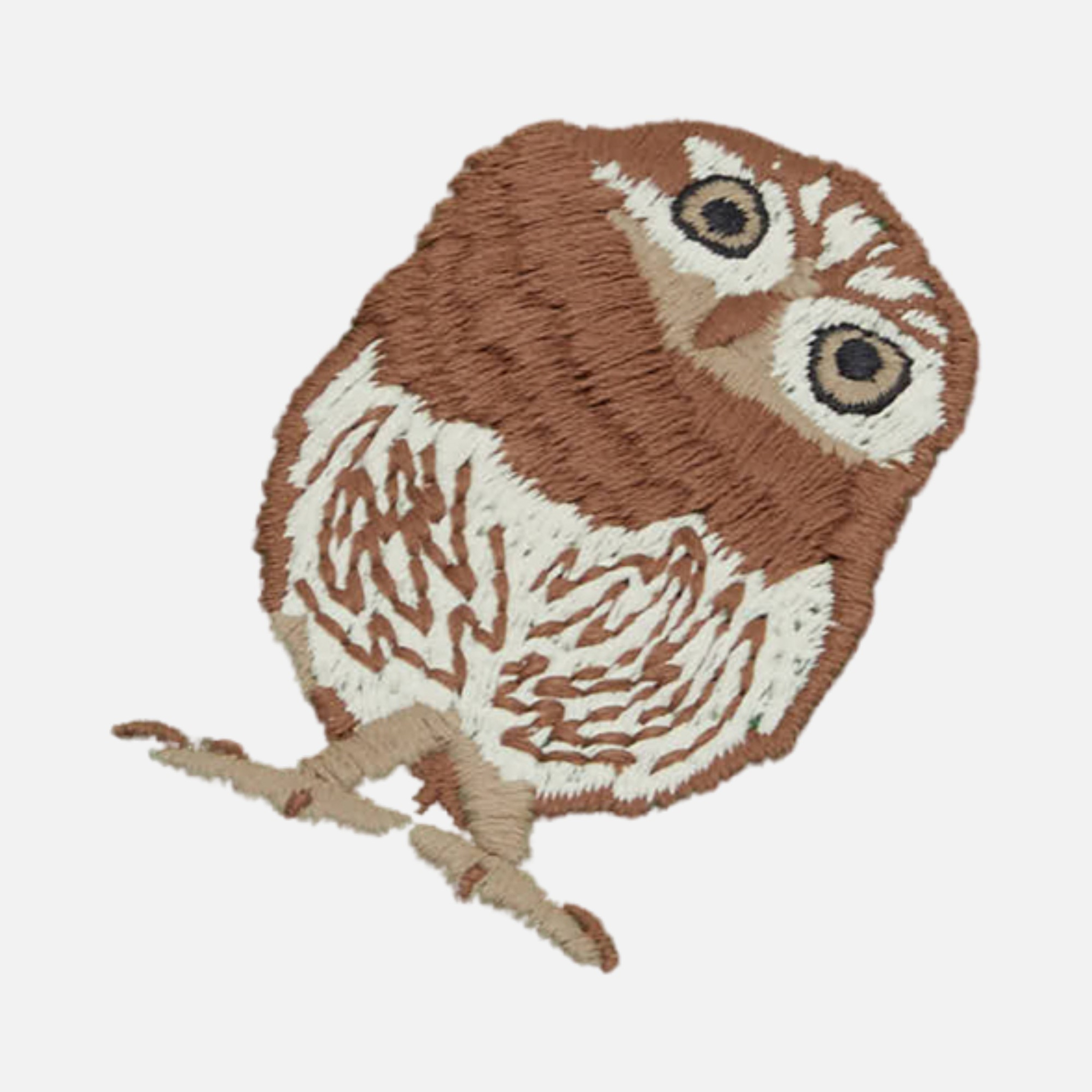 WWF Sportswear Cin Baykuşu Embroidered Oversize Short-Sleeve Unisex Tişört