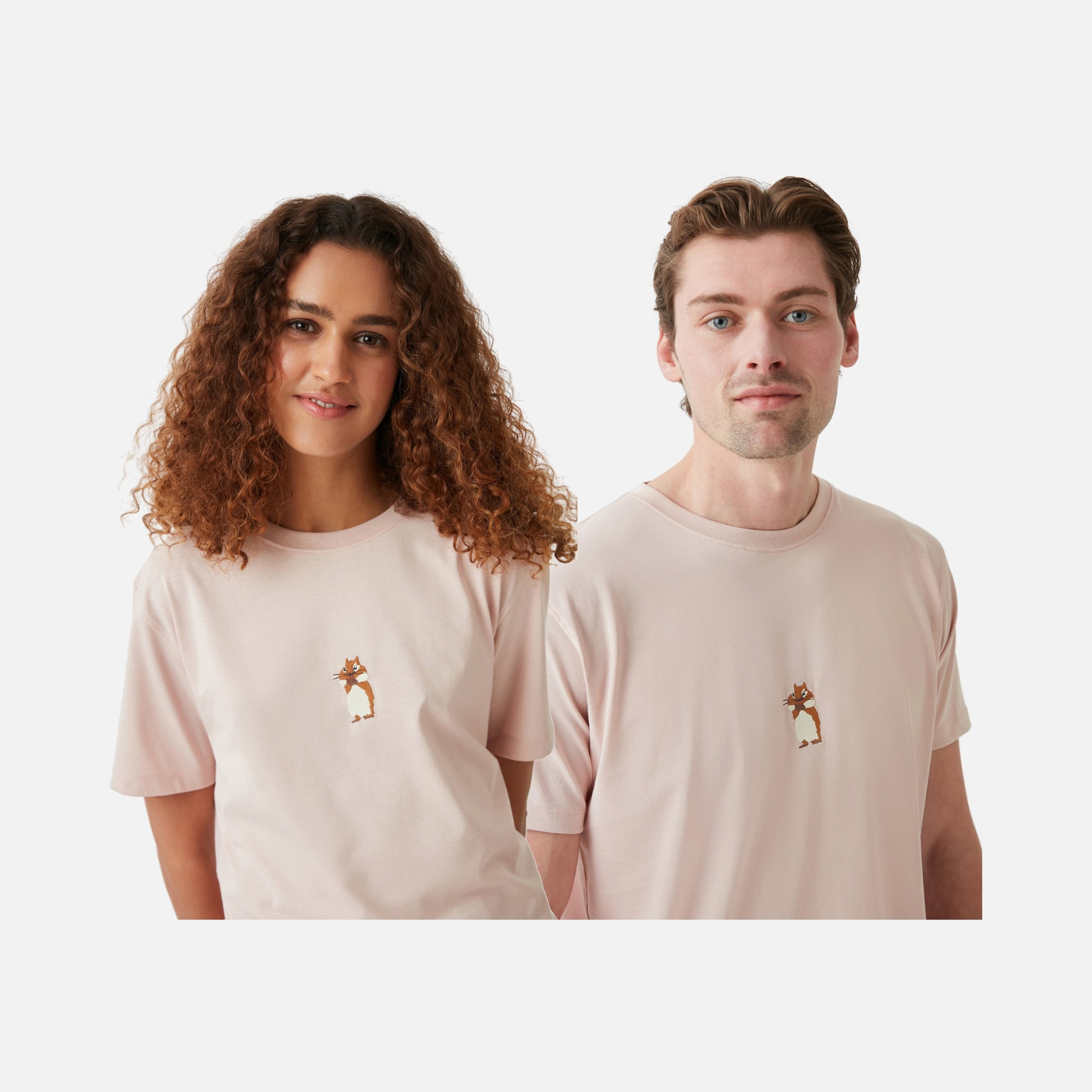 WWF Sportswear Yavru Sincap Embroidered Short-Sleeve Unisex Tişört