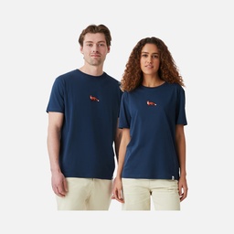 WWF Sportswear Kızıl Tilki Embroidered Short-Sleeve Unisex Tişört