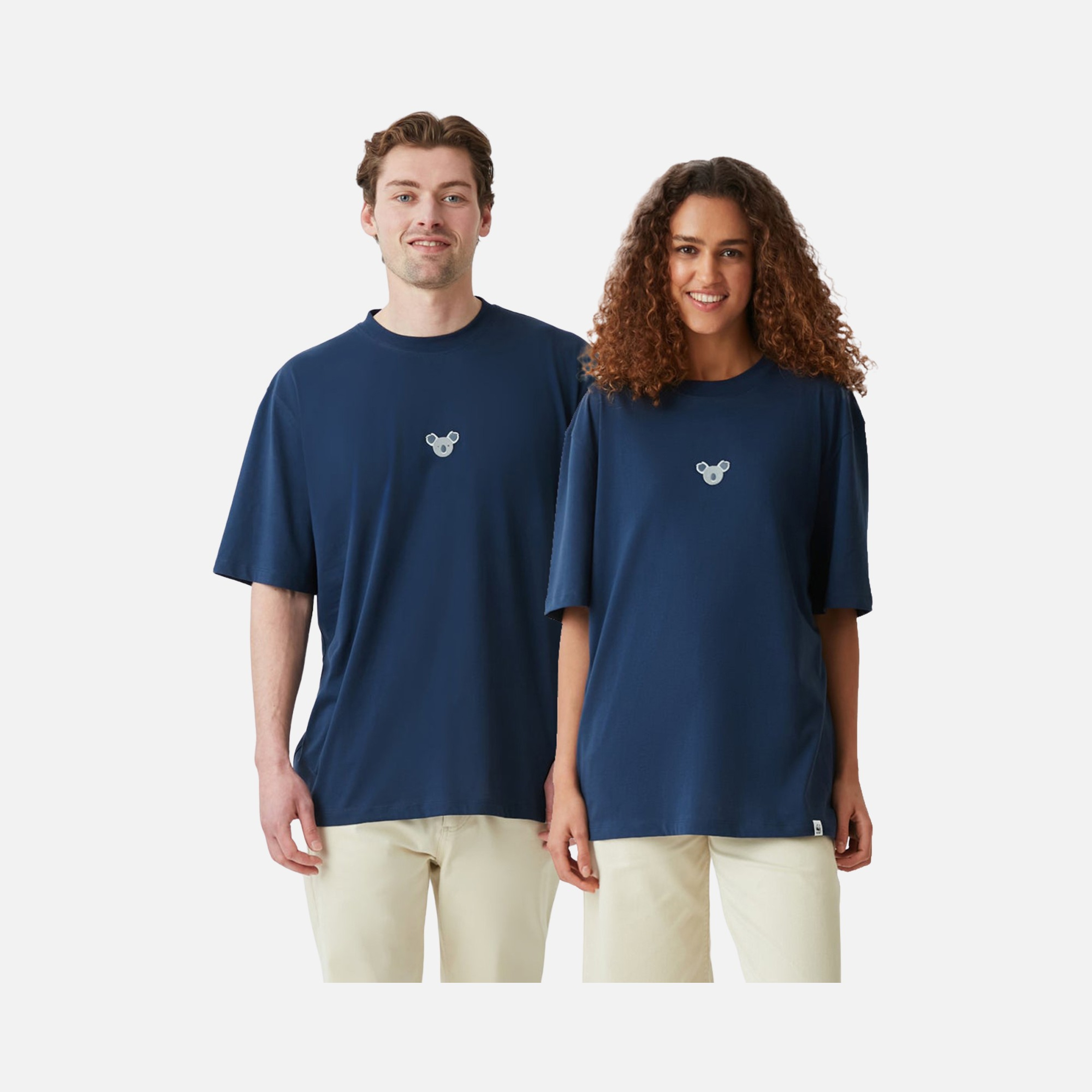 WWF Sportswear Koala Embroidered Oversize Short-Sleeve Unisex Tişört