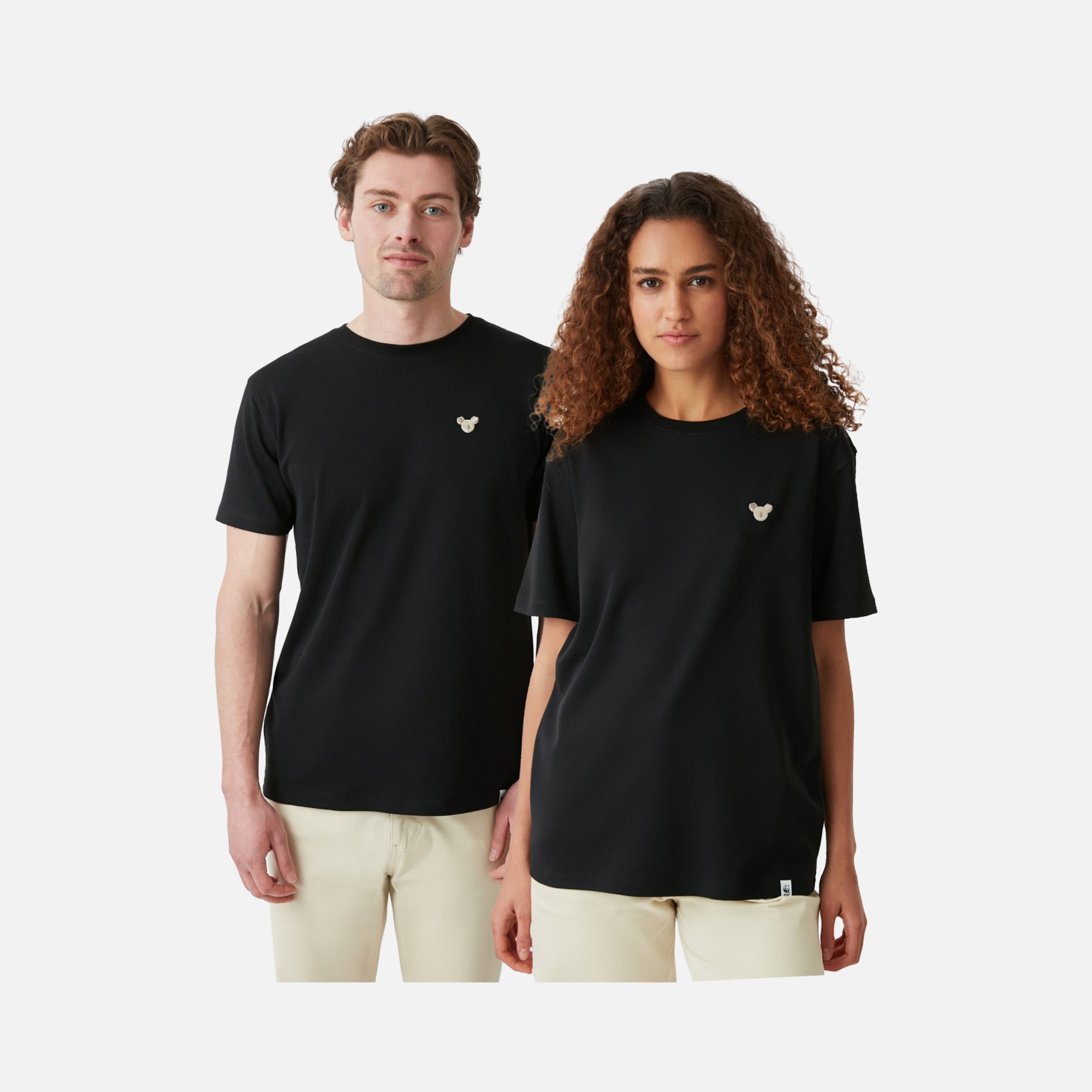 WWF Sportswear Koala Embroidered Short-Sleeve Unisex Tişört