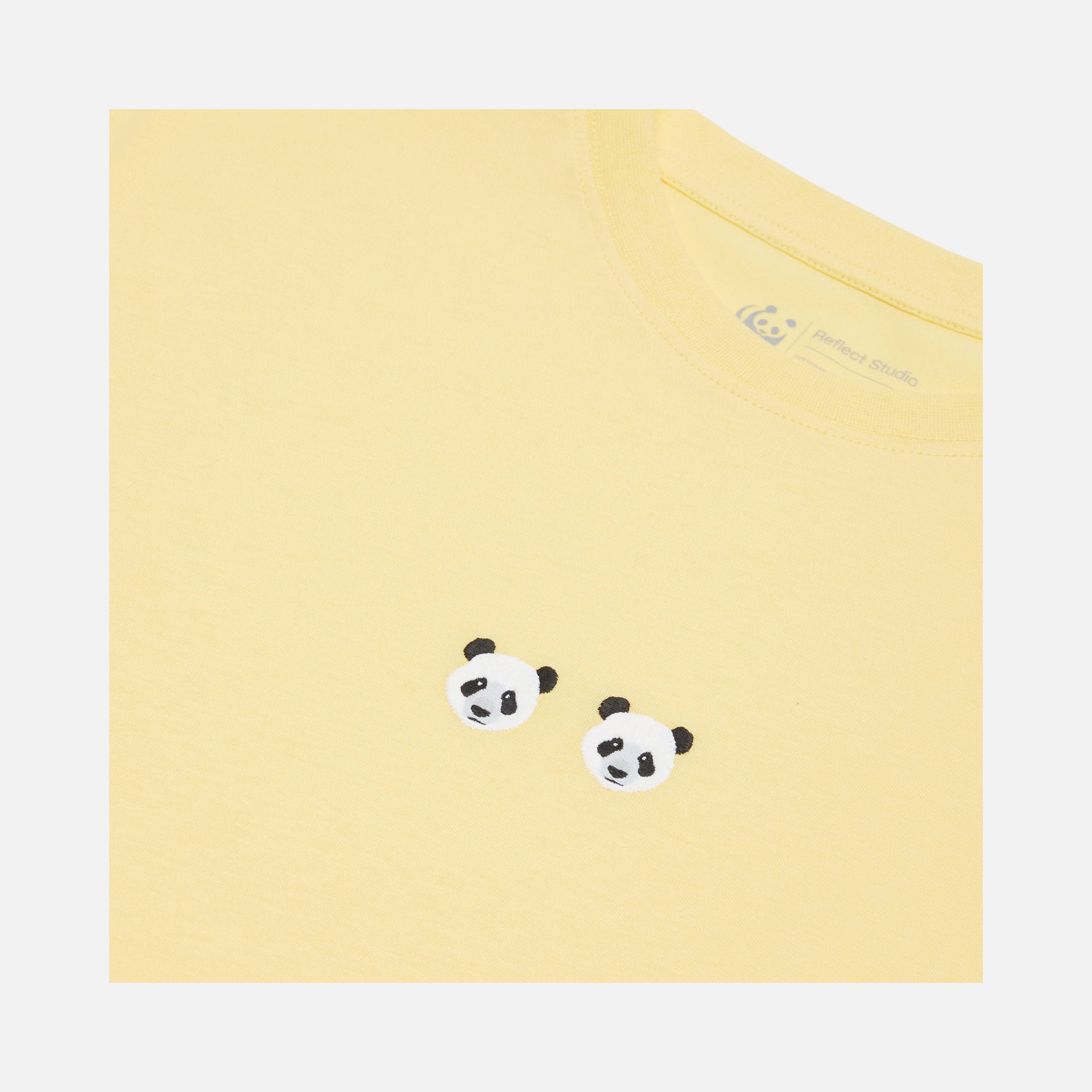 WWF Sportswear Chi & Chi Embroidered Regular-Fit Short-Sleeve Unisex Tişört