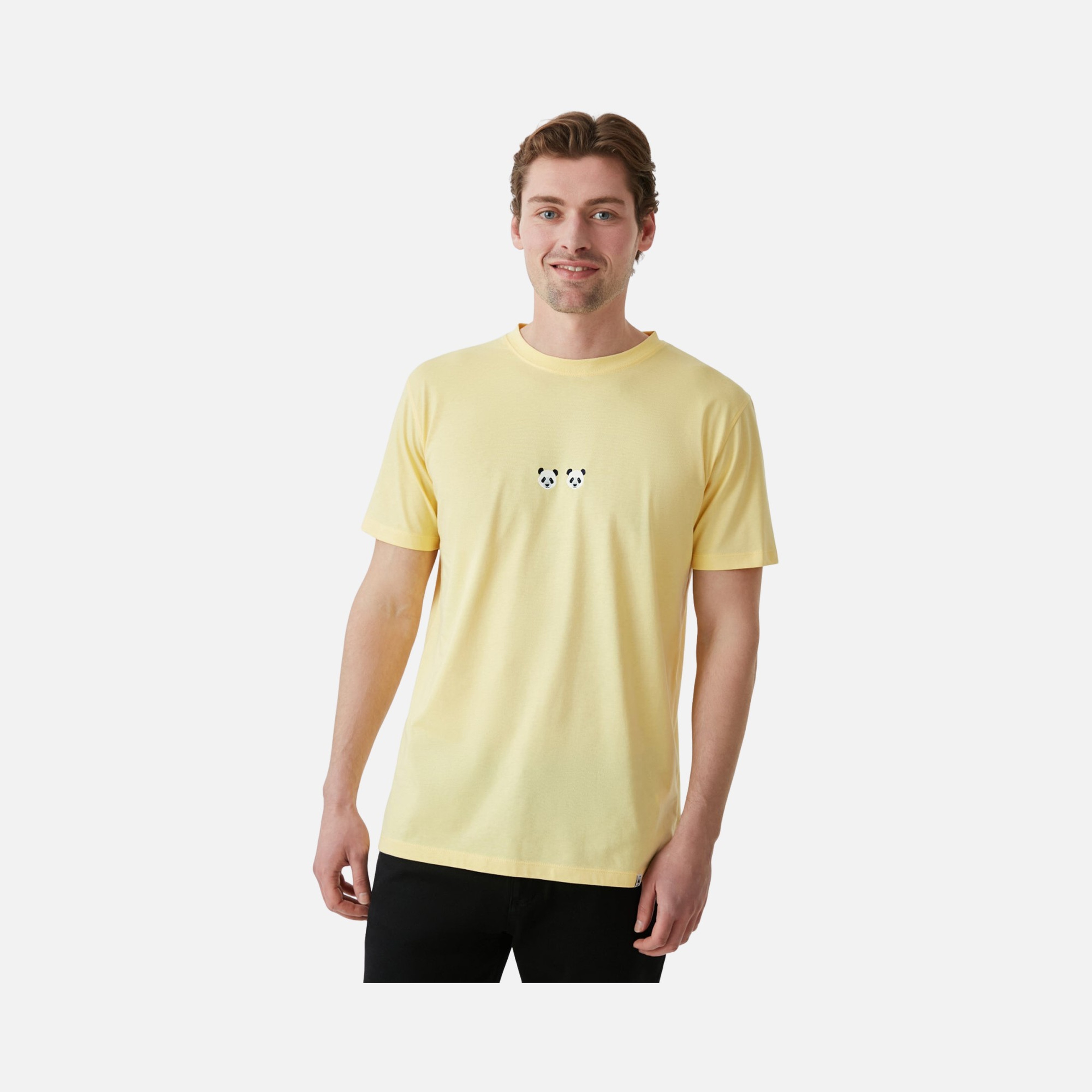 WWF Sportswear Chi & Chi Embroidered Regular-Fit Short-Sleeve Unisex Tişört