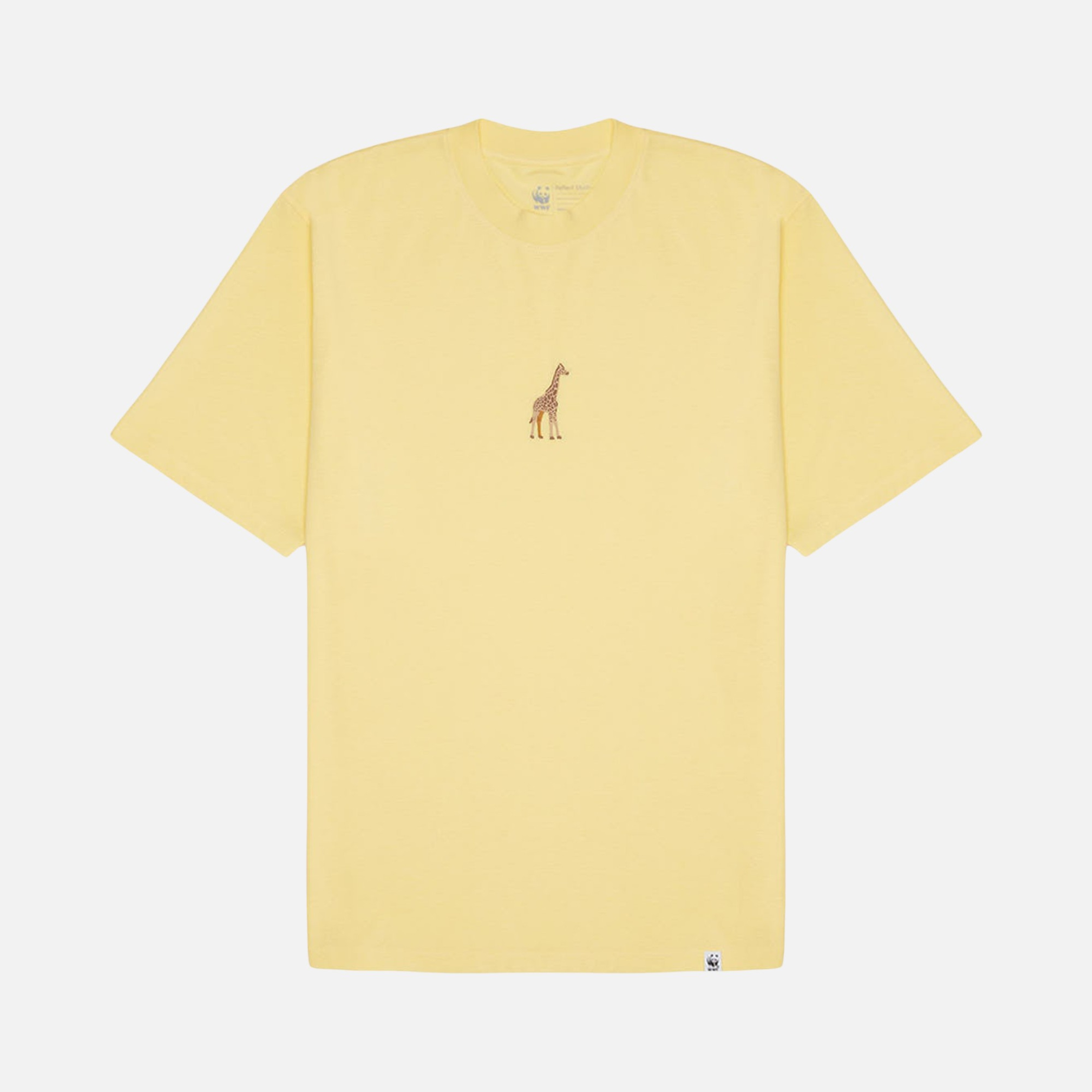 WWF Sportswear Zürafa Embroidered Oversize Short-Sleeve Unisex Tişört