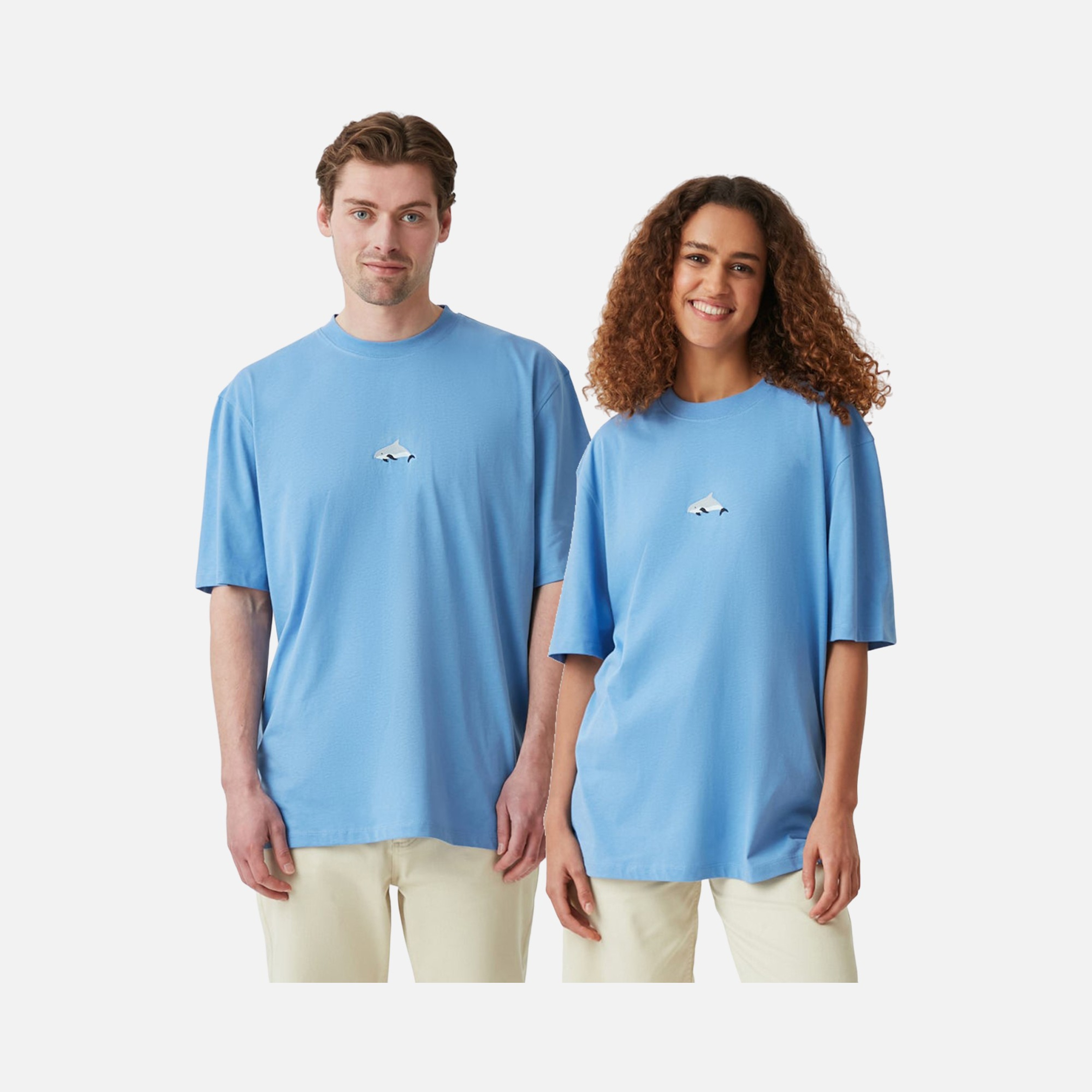 WWF Sportswear Yunus Embroidered Oversize Short-Sleeve Unisex Tişört