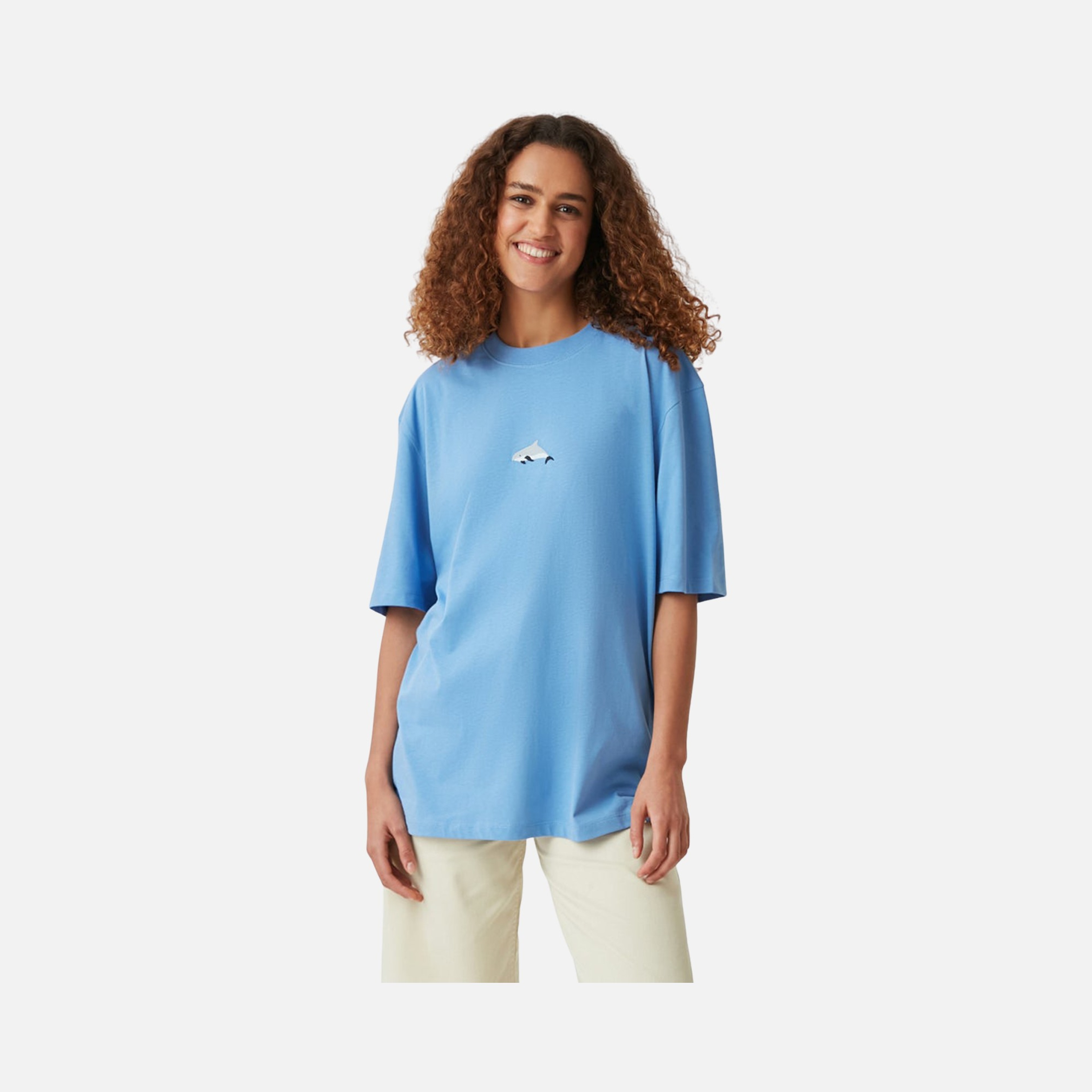 WWF Sportswear Yunus Embroidered Oversize Short-Sleeve Unisex Tişört