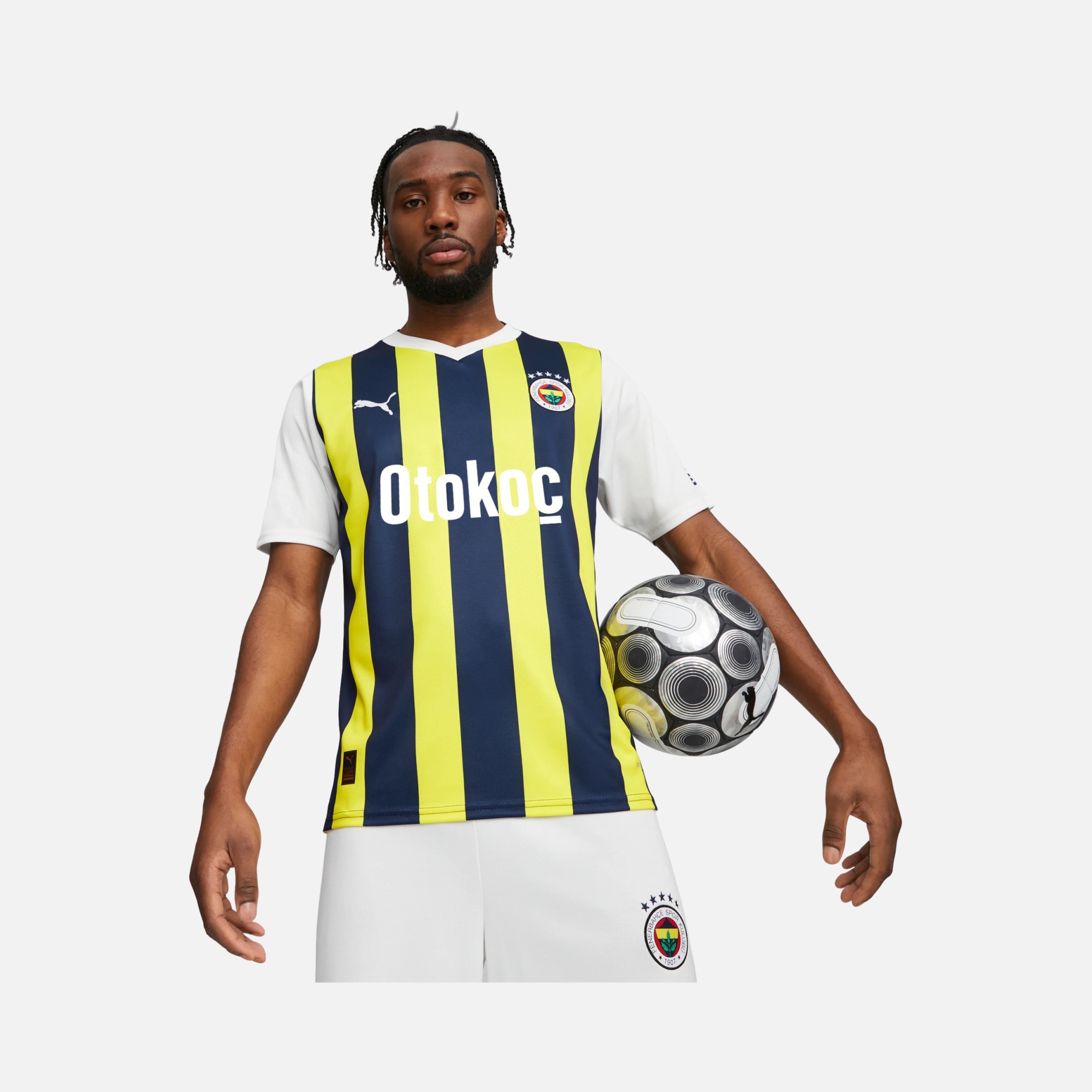 Puma Fenerbahçe 2023-2024 Çubuklu Erkek İç Saha Forması