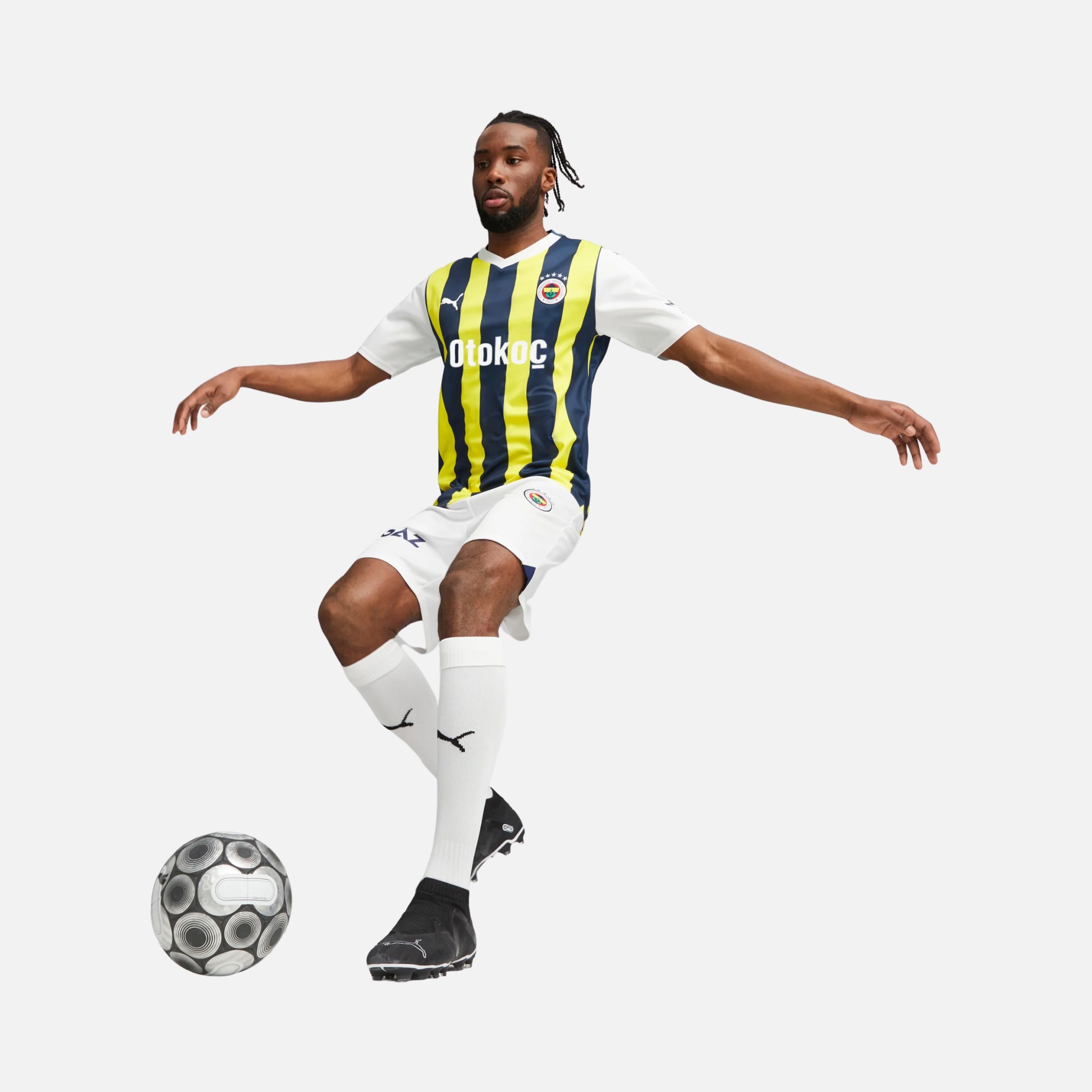 Puma Fenerbahçe 2023-2024 Çubuklu Erkek İç Saha Forması