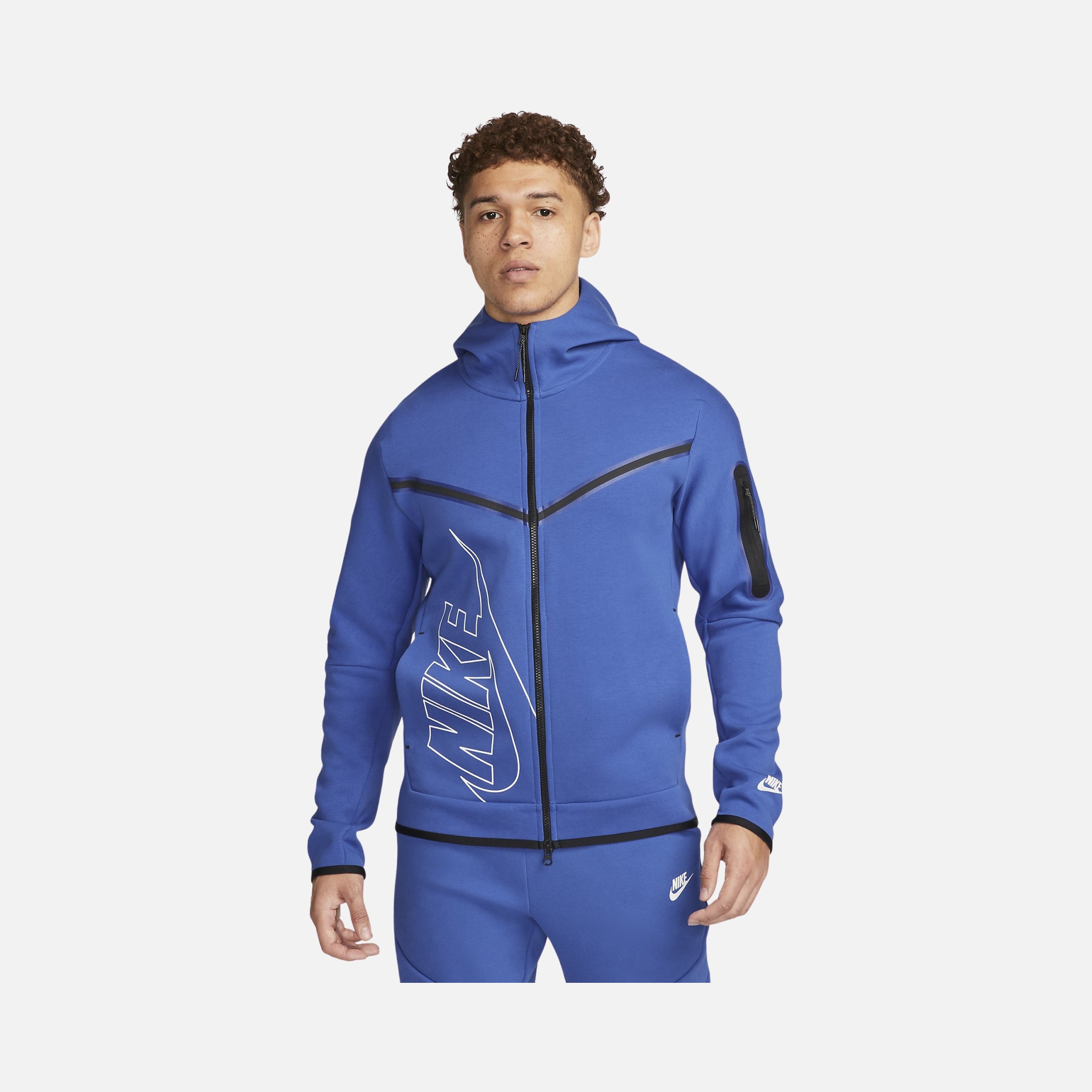 Nike Sportswear Tech Fleece Windrunner ''Futura Swoosh'' Full-Zip Hoodie Erkek Sweatshirt