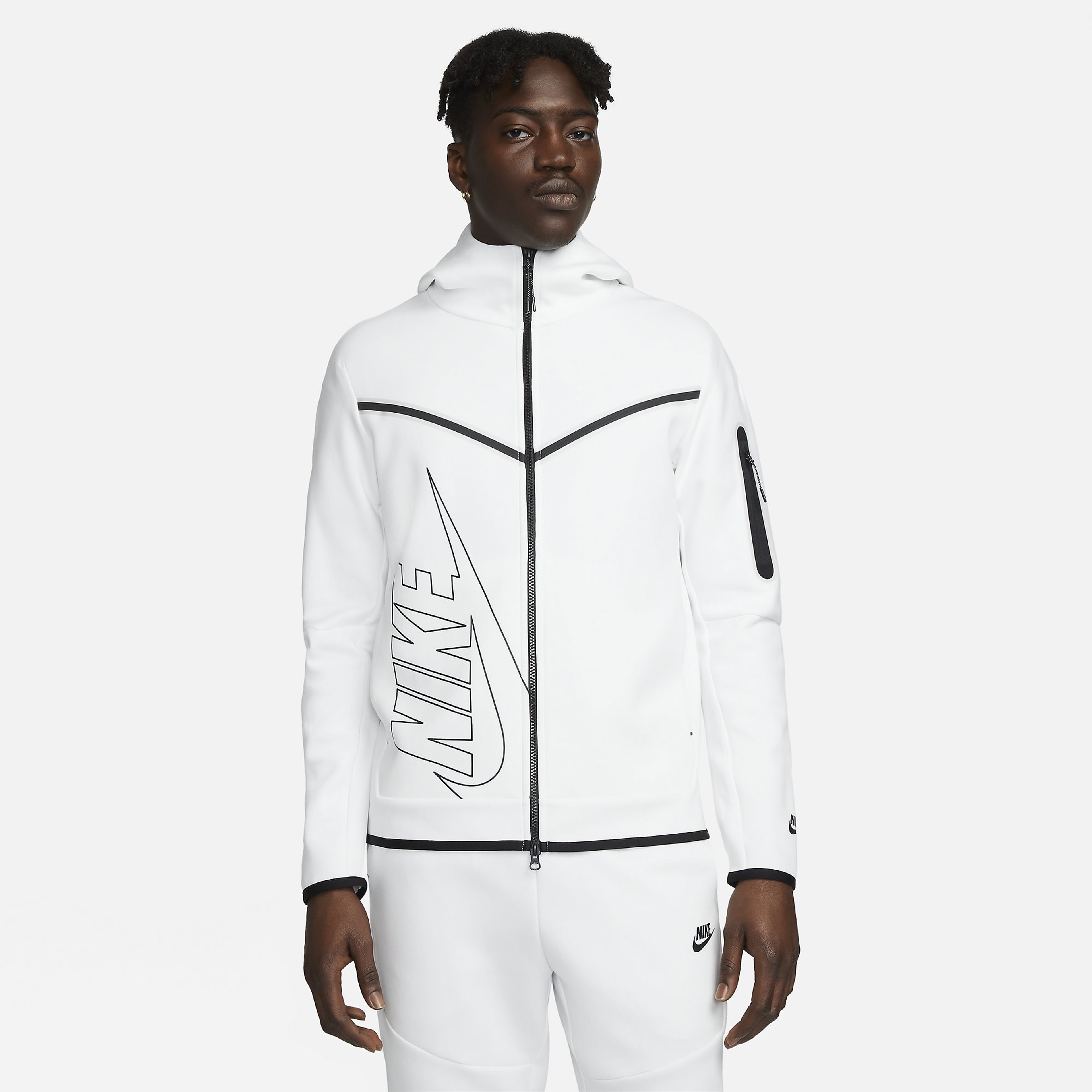 Nike Sportswear Tech Fleece Windrunner ''Futura Swoosh'' Full-Zip Hoodie Erkek Sweatshirt
