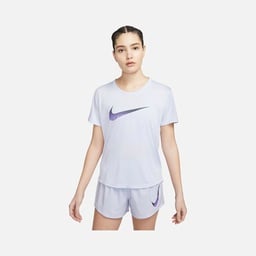 Nike Dri-Fit One Swoosh Graphic Running Short-Sleeve Kadın Tişört