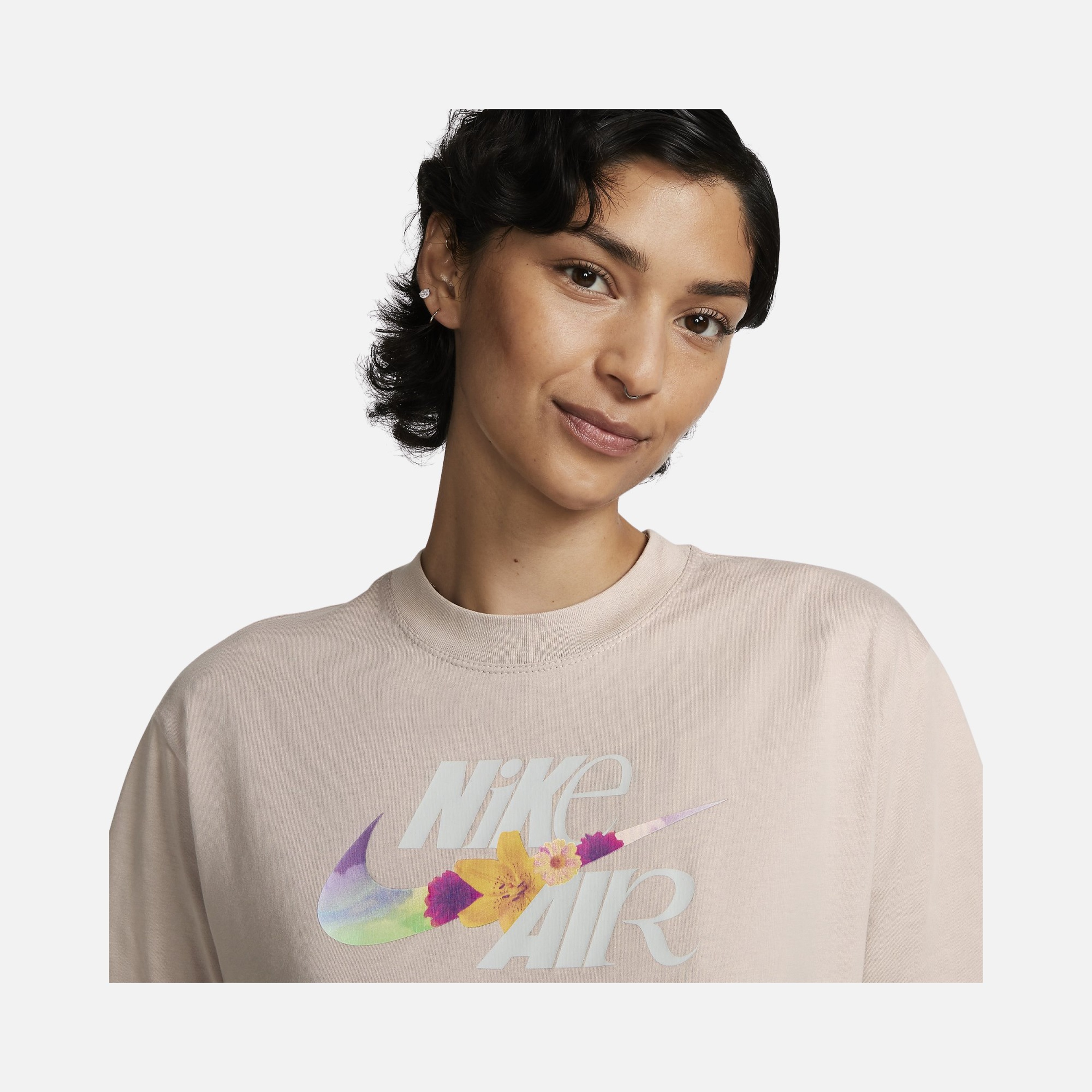 Nike Sportswear OC 3 Boxy Short-Sleeve Kadın Tişört