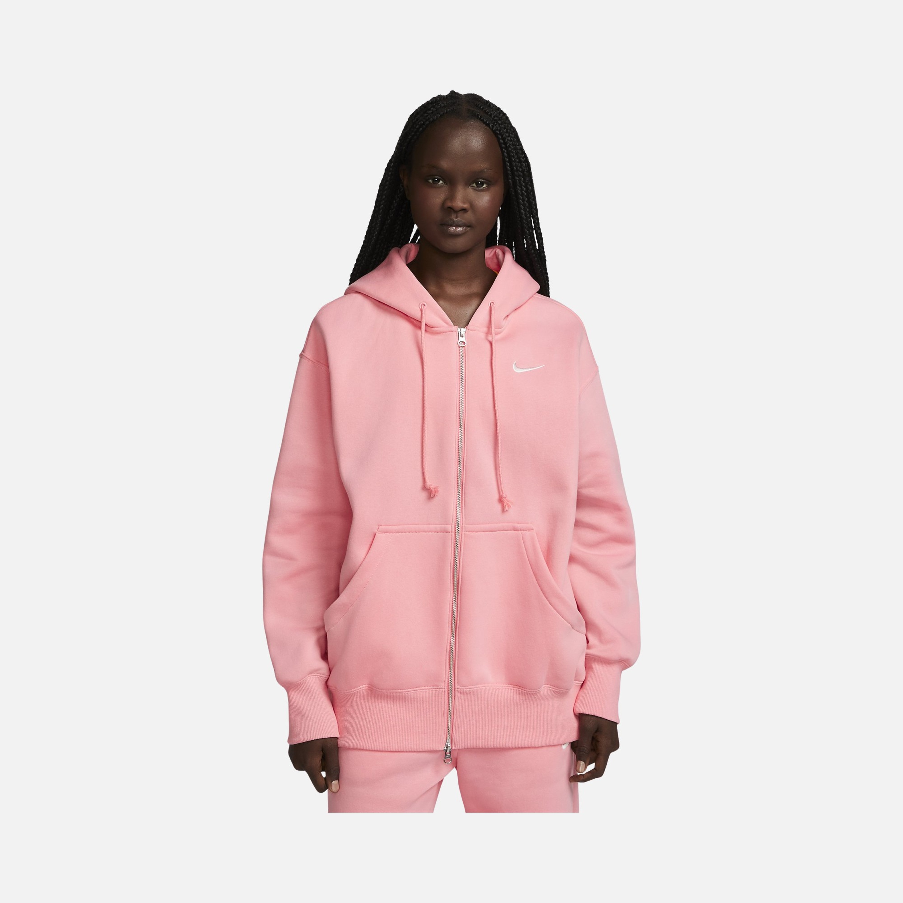 Nike Sportswear Phoenix Fleece Oversized Full-Zip Hoodie Kadın Sweatshirt