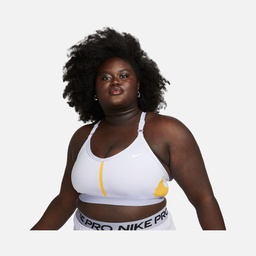 Nike Dri-Fit Indy Light-Support Padded V-Neck (Plus-Size) Kadın Bra