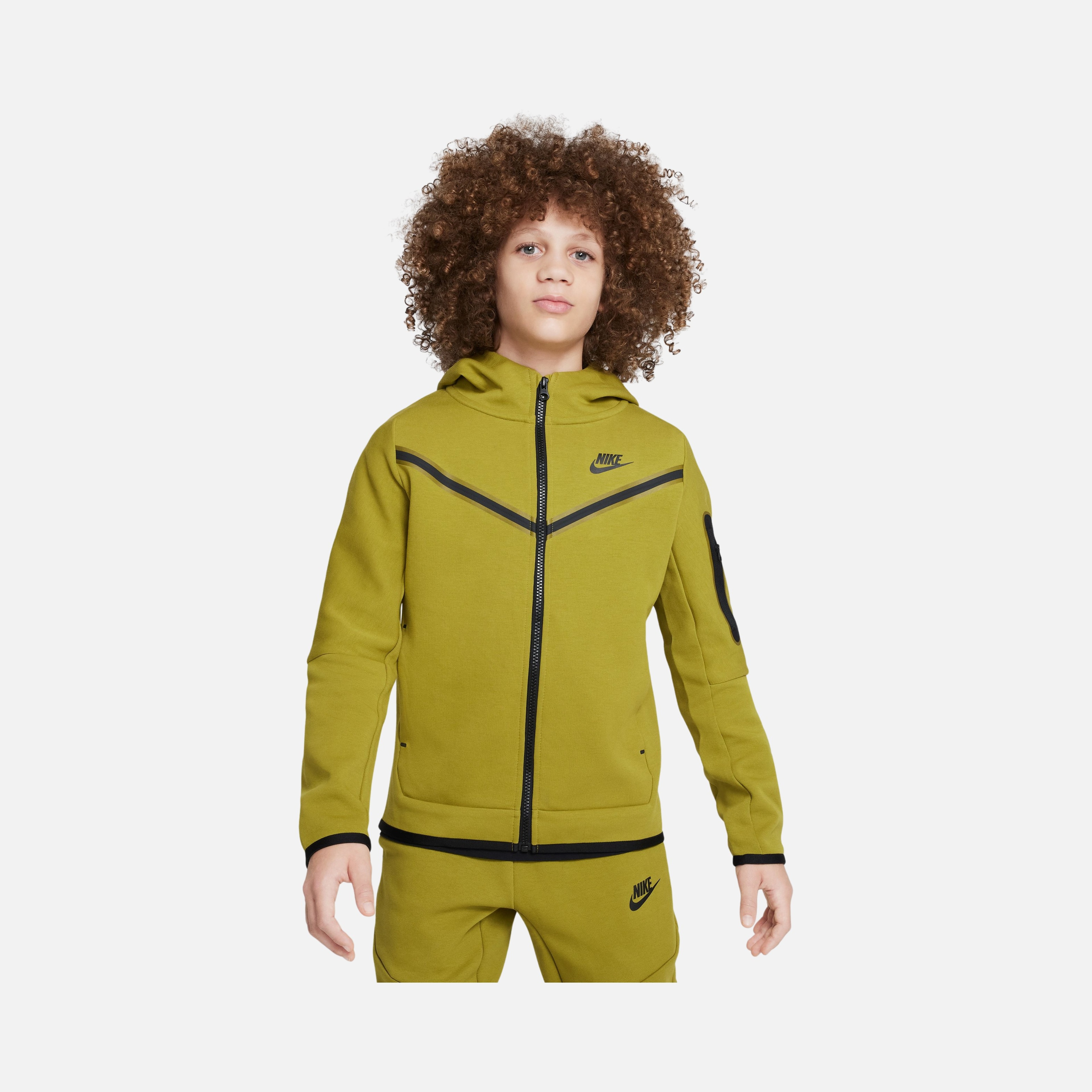 Nike Sportswear Tech Fleece Full-Zip Hoodie (Boys') Çocuk Sweatshirt